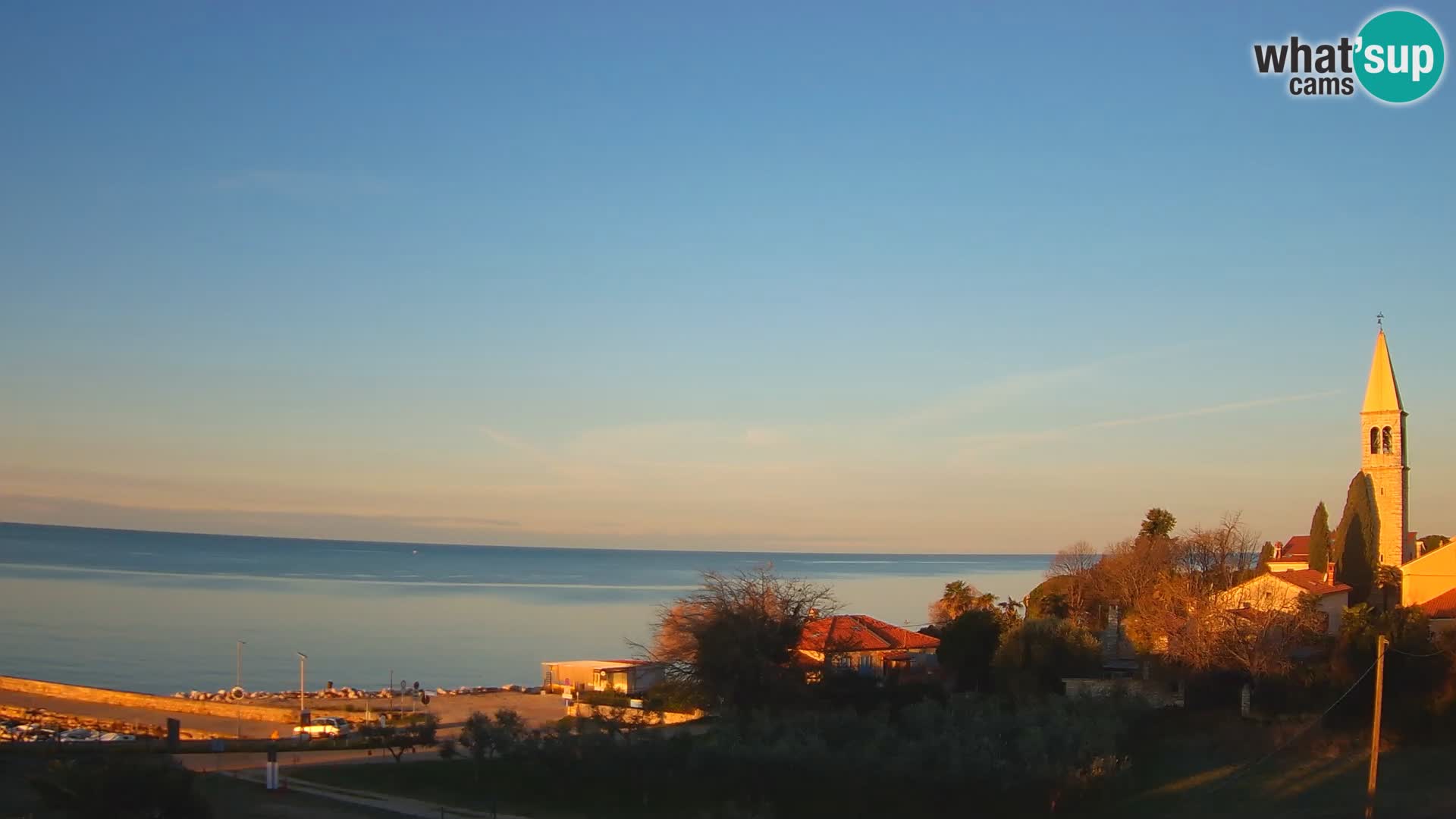 Umag Live webcam Lovrečica / San Lorenzo – Istria – Croatia