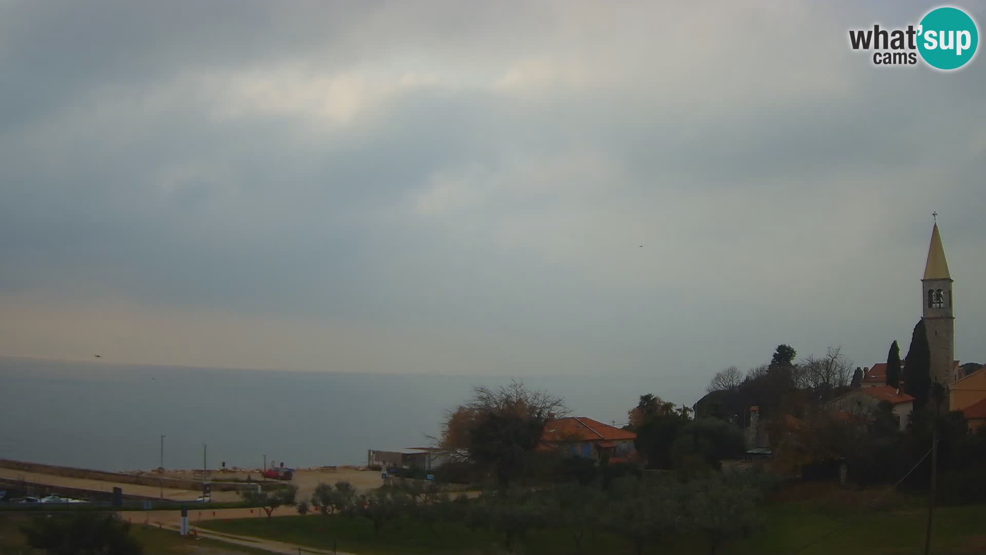 Umag Webcam uživo Lovrečica / San Lorenzo – Istra – Hrvatska