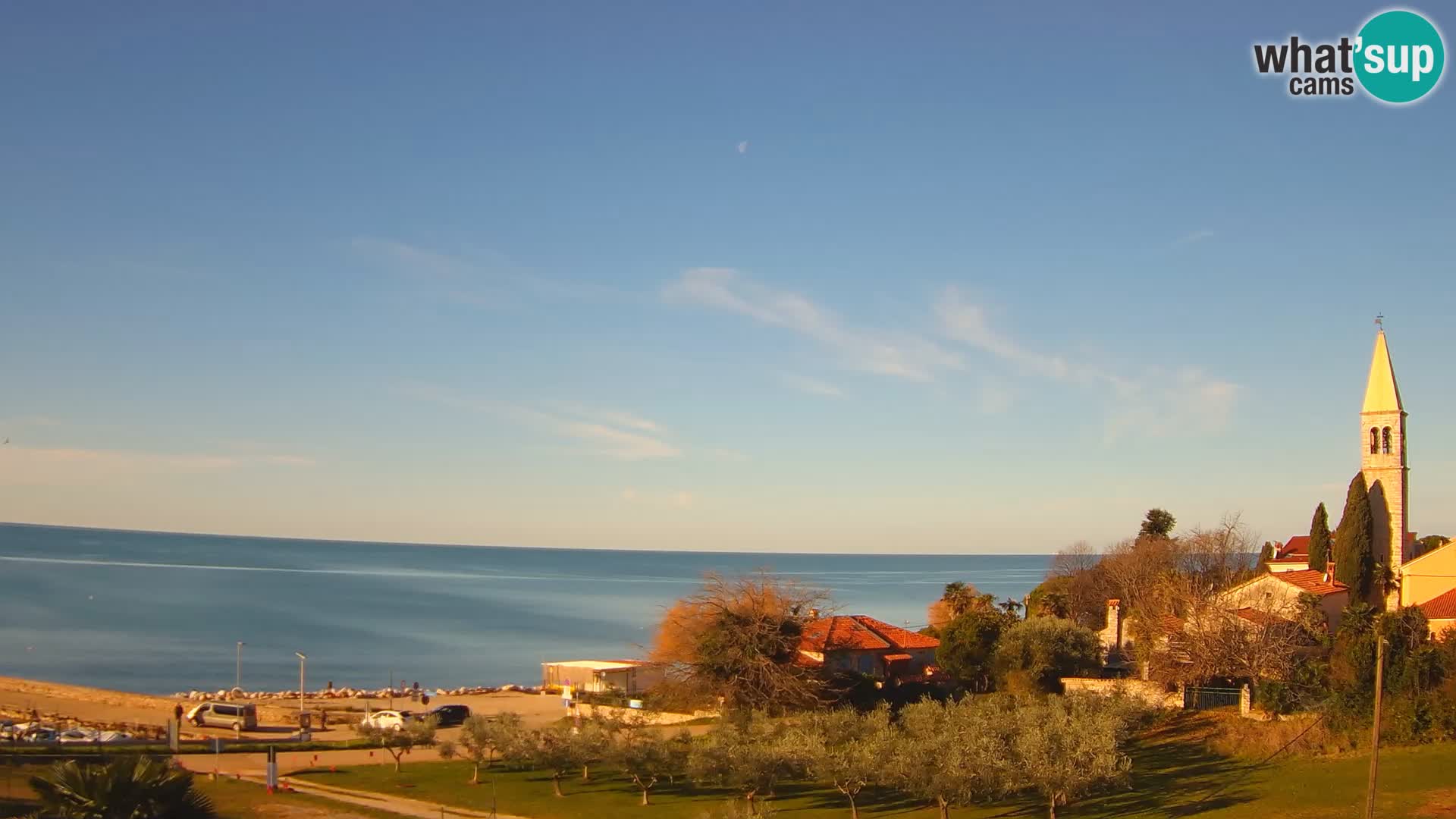 Umag Live Webcam Lovrečica / San Lorenzo – Istrien – Kroatien