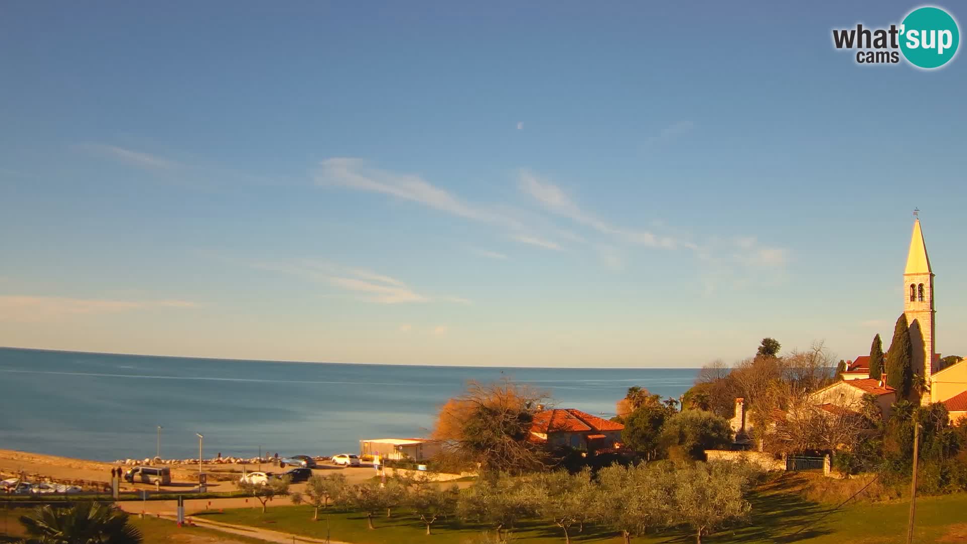 Umago Live webcam Lovrečica / San Lorenzo – Istria – Croazia