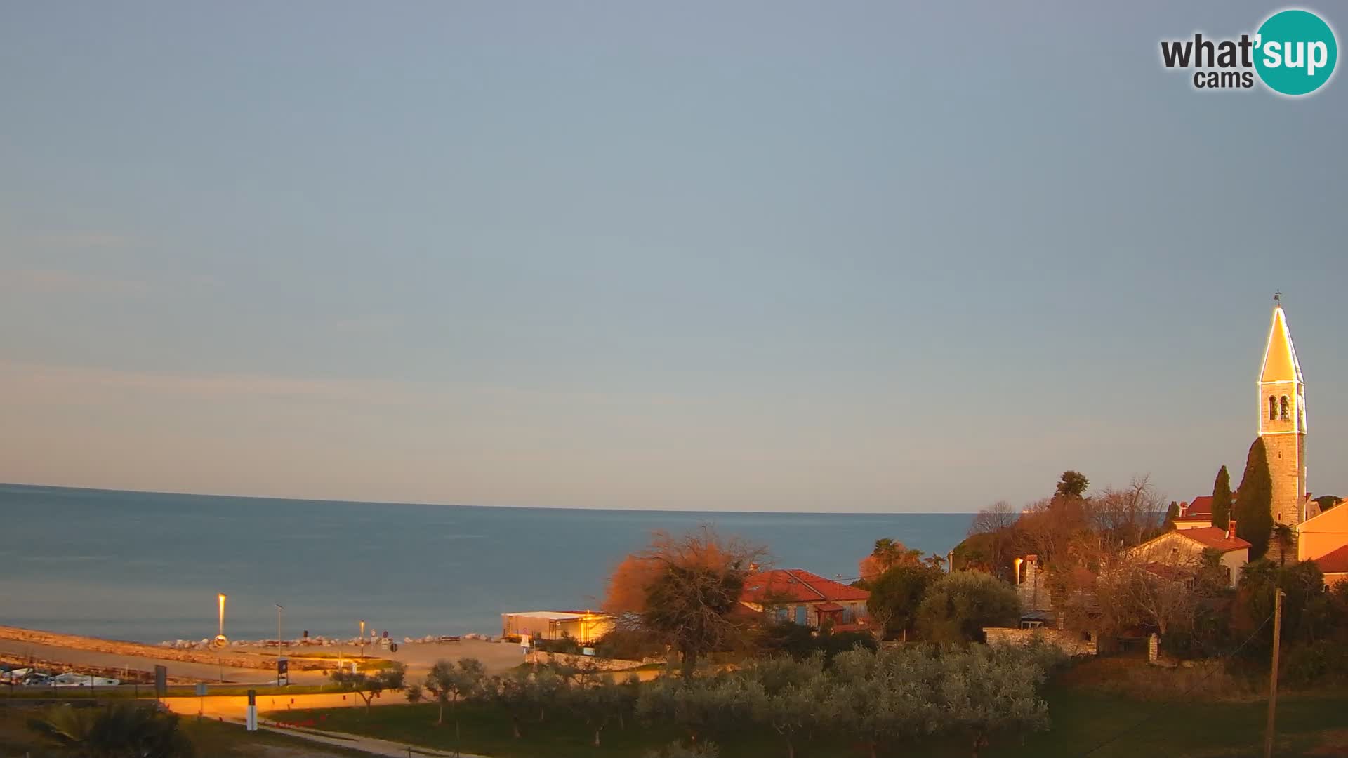 Umag Live webcam Lovrečica / San Lorenzo – Istria – Croatia