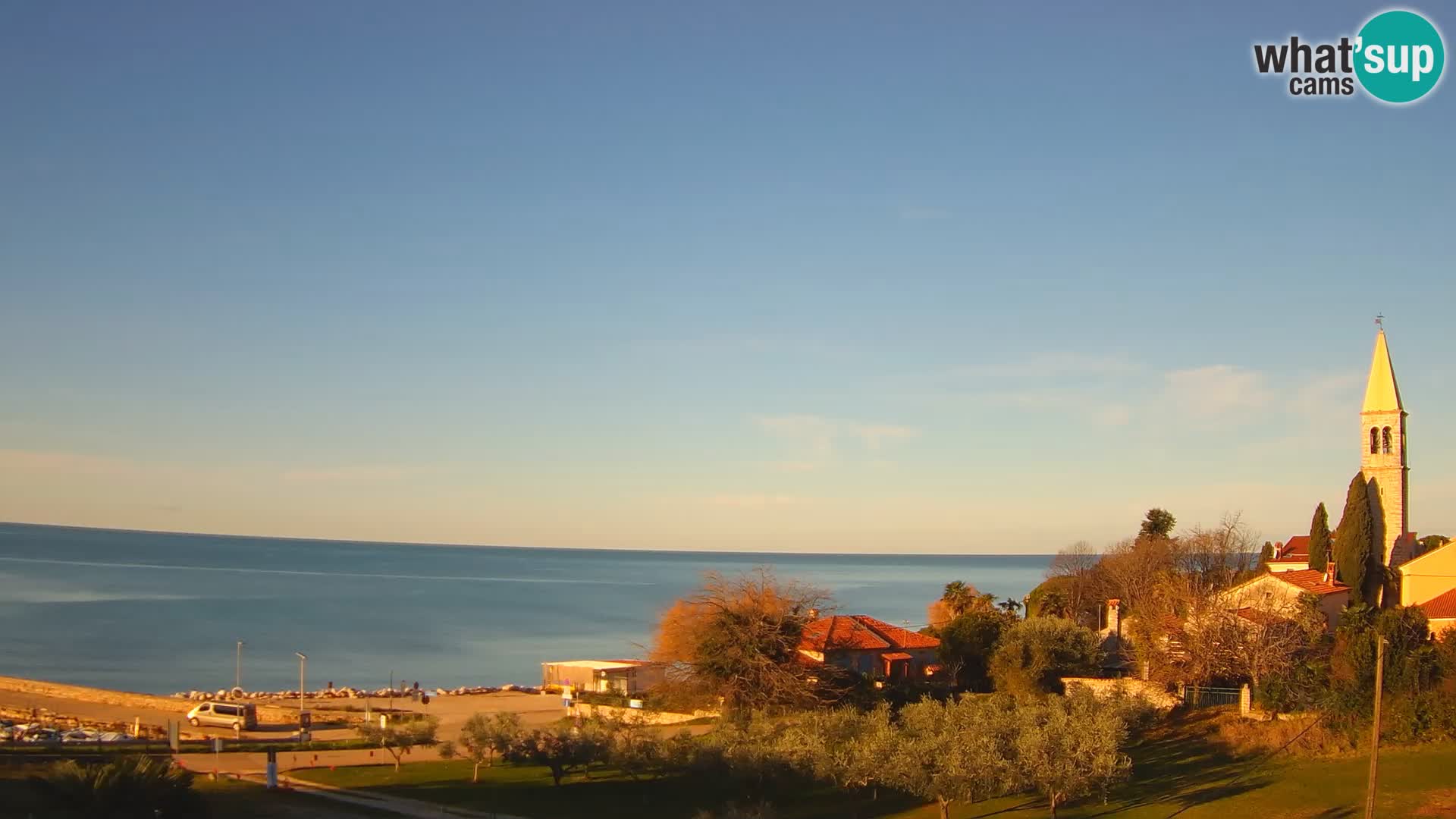 Umago Live webcam Lovrečica / San Lorenzo – Istria – Croazia