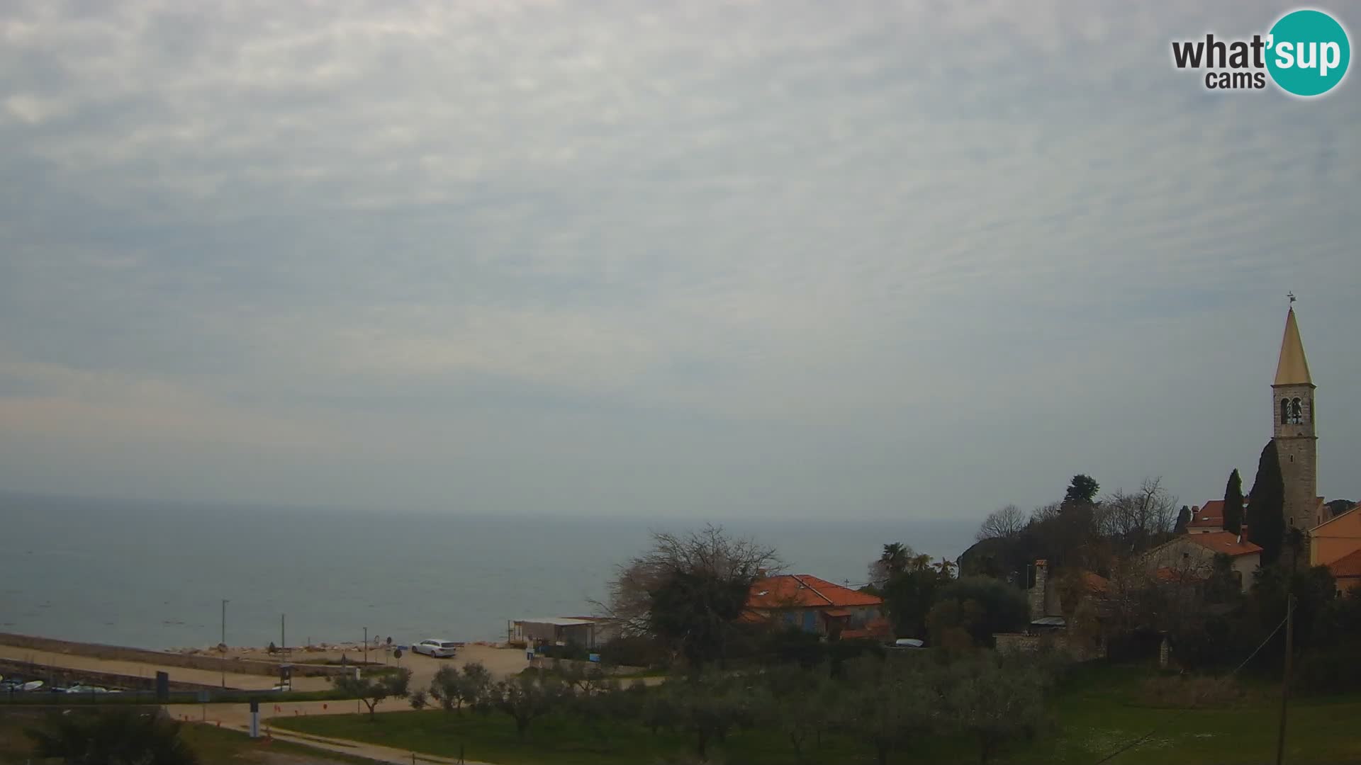 Umag Webcam en direct Lovrečica / San Lorenzo – Istrie – Croatie