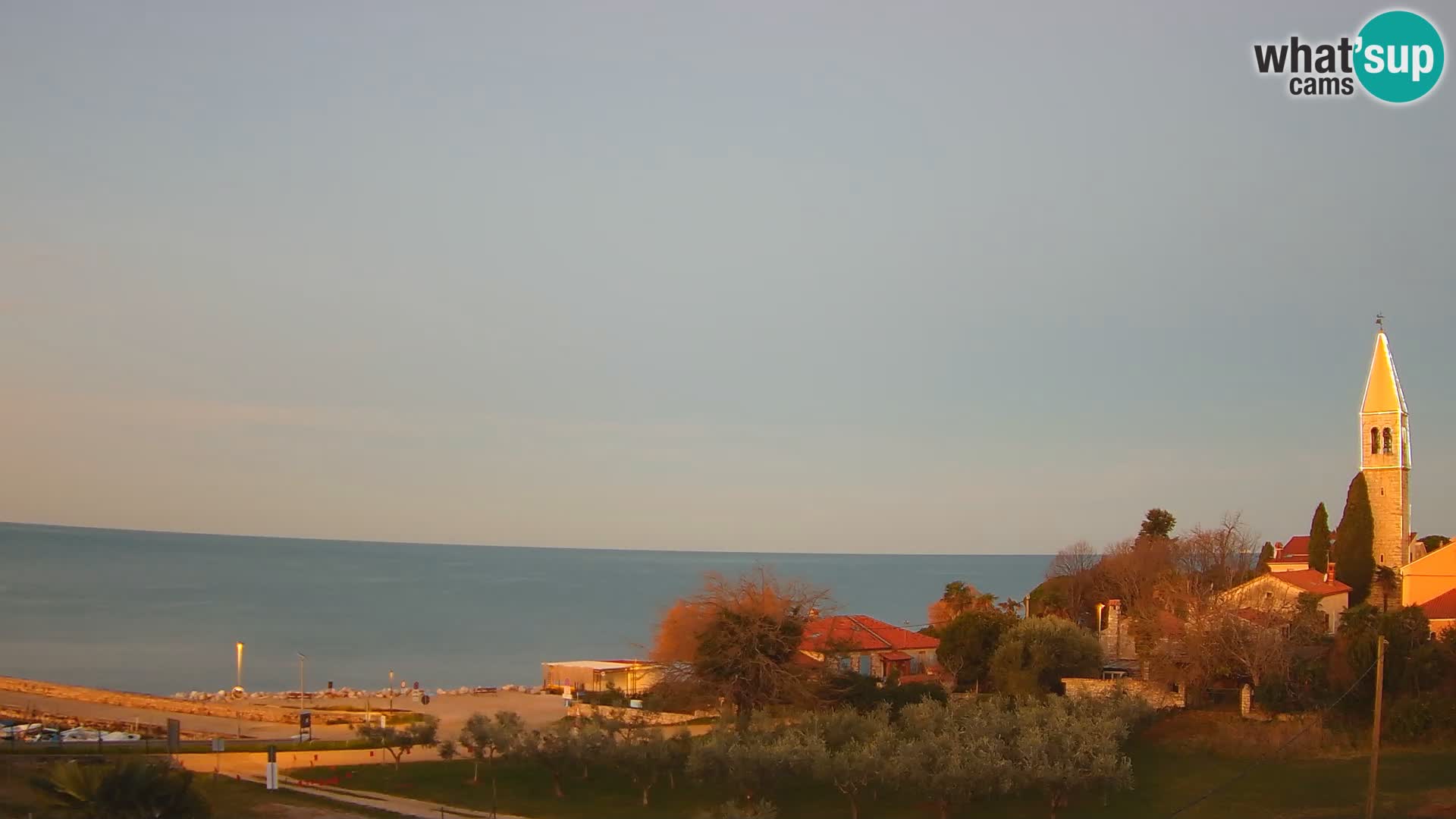 Umago Live webcam Lovrečica / San Lorenzo – Istria – Croazia