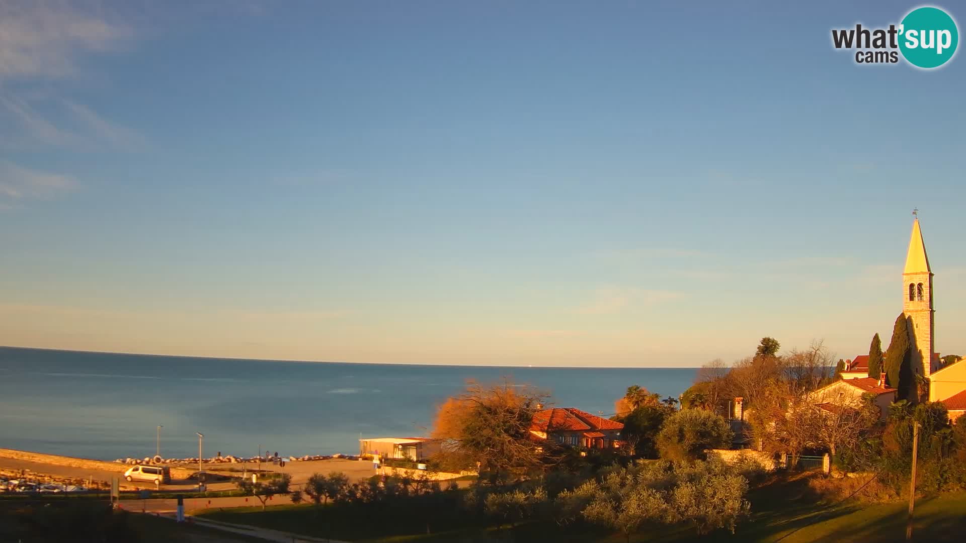 Umag Live webcam Lovrečica / San Lorenzo – Istria – Croatia