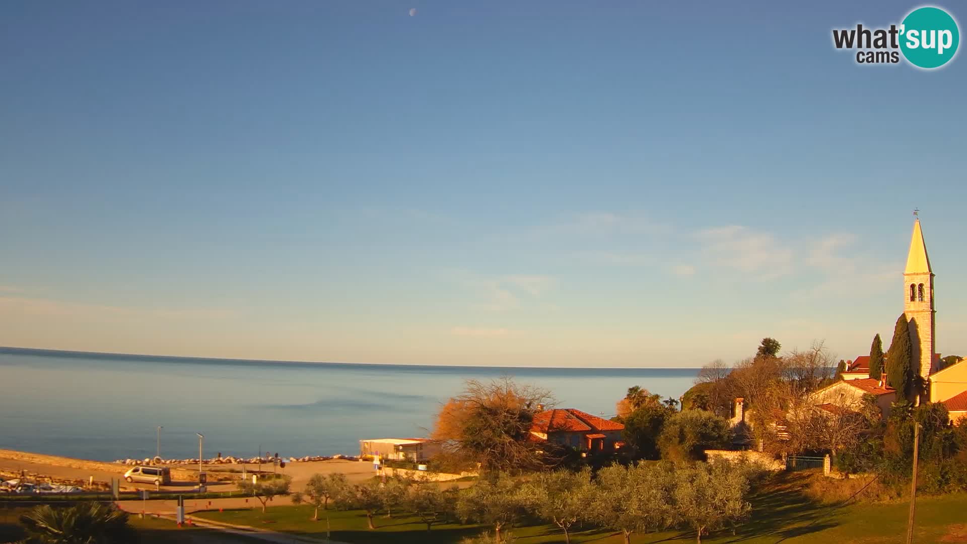 Umag Live webcam Lovrečica / San Lorenzo – Istria – Croatia