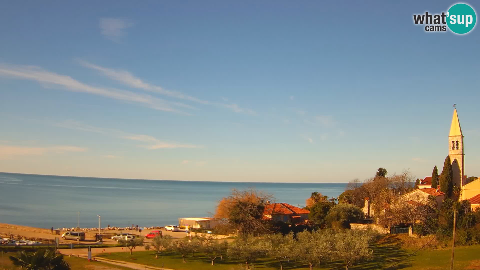 Umago Live webcam Lovrečica / San Lorenzo – Istria – Croazia