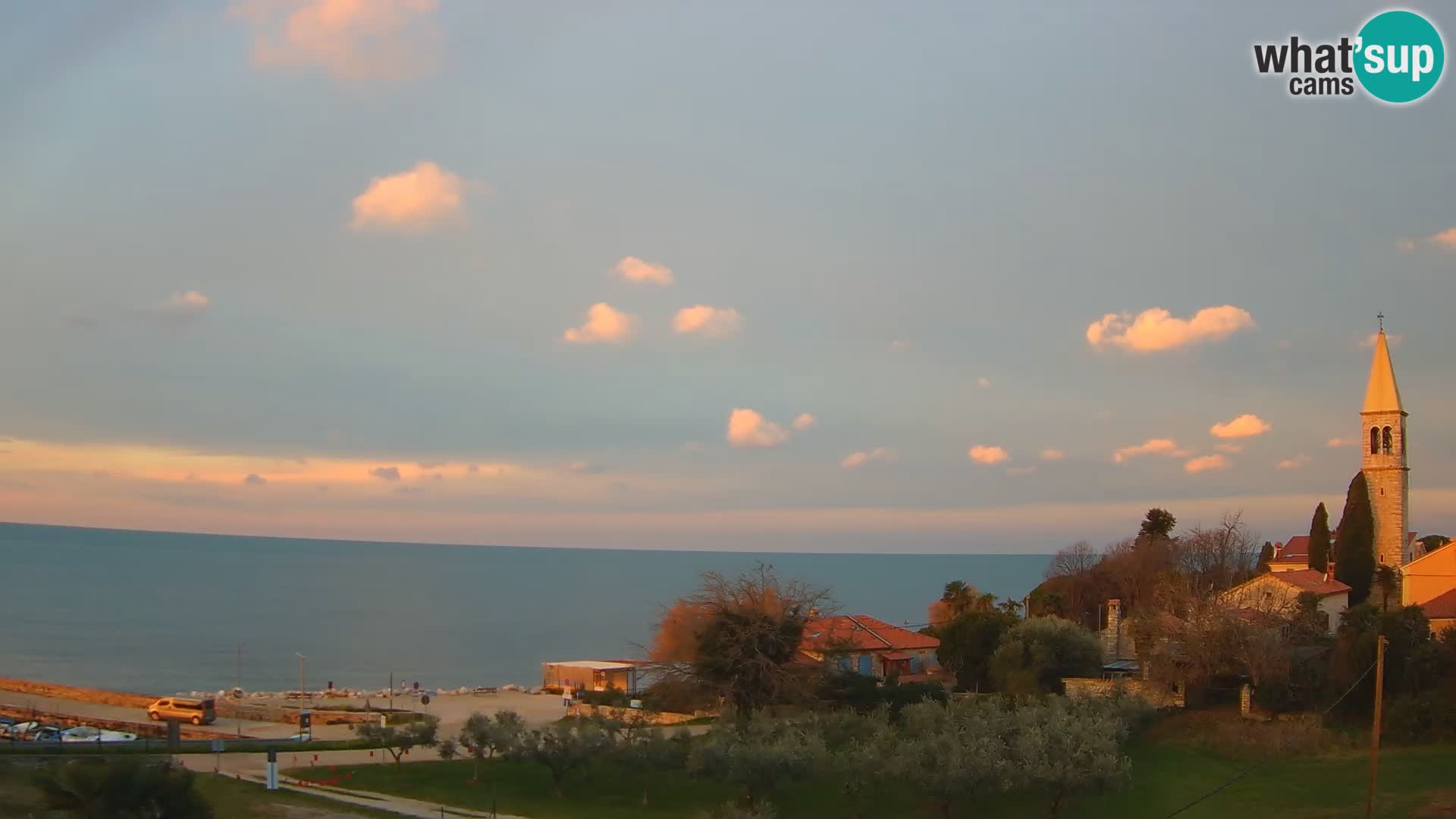 Umag Live Webcam Lovrečica / San Lorenzo – Istrien – Kroatien