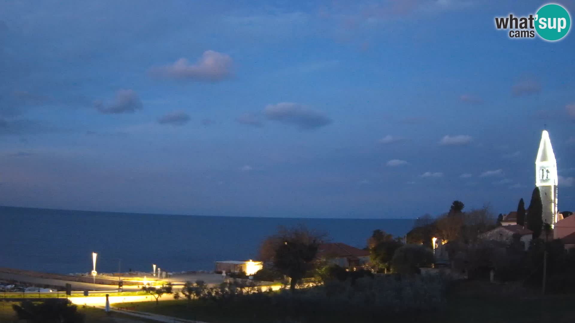 Umag Webcam uživo Lovrečica / San Lorenzo – Istra – Hrvatska