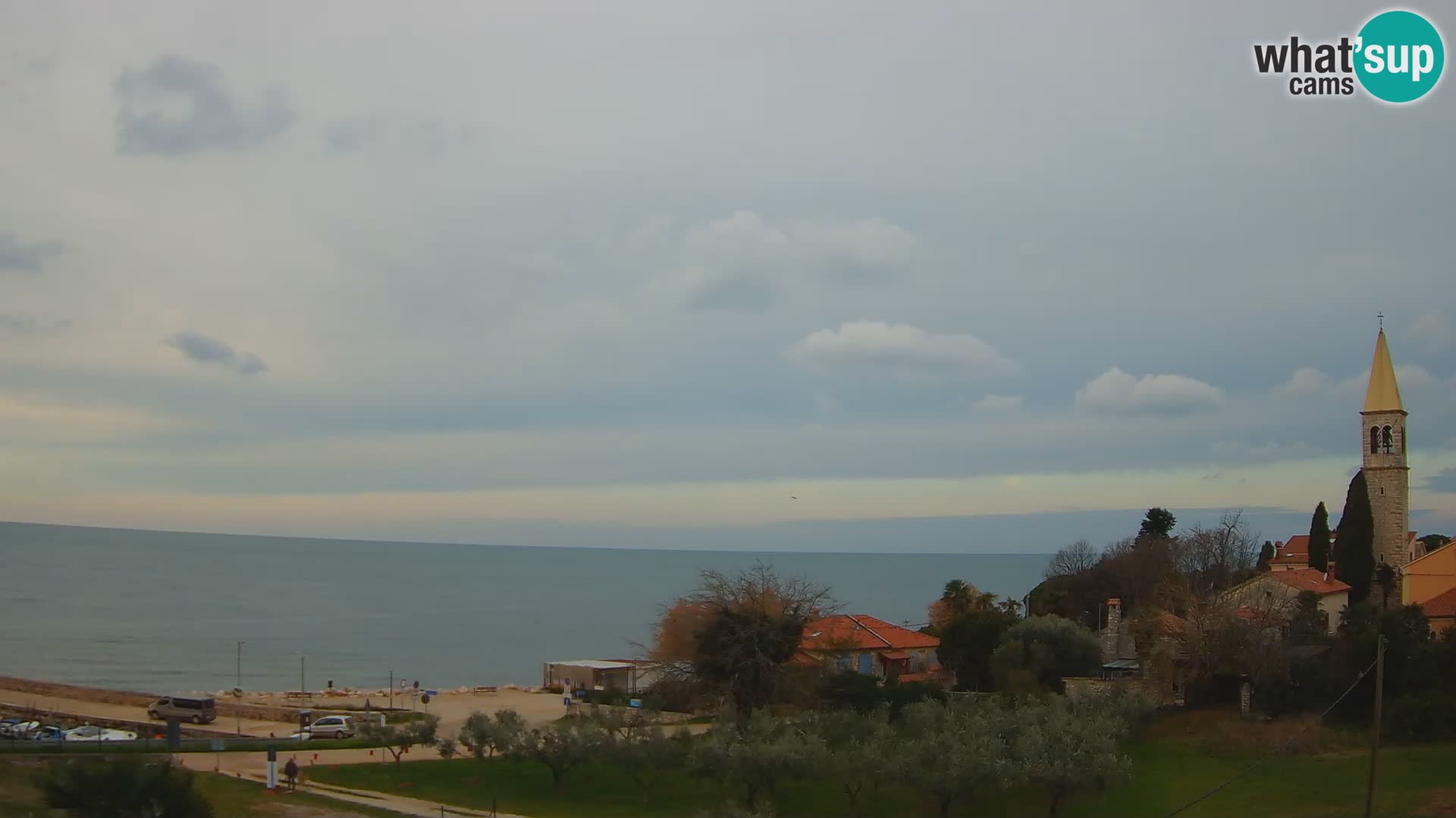 Umag Webcam uživo Lovrečica / San Lorenzo – Istra – Hrvatska