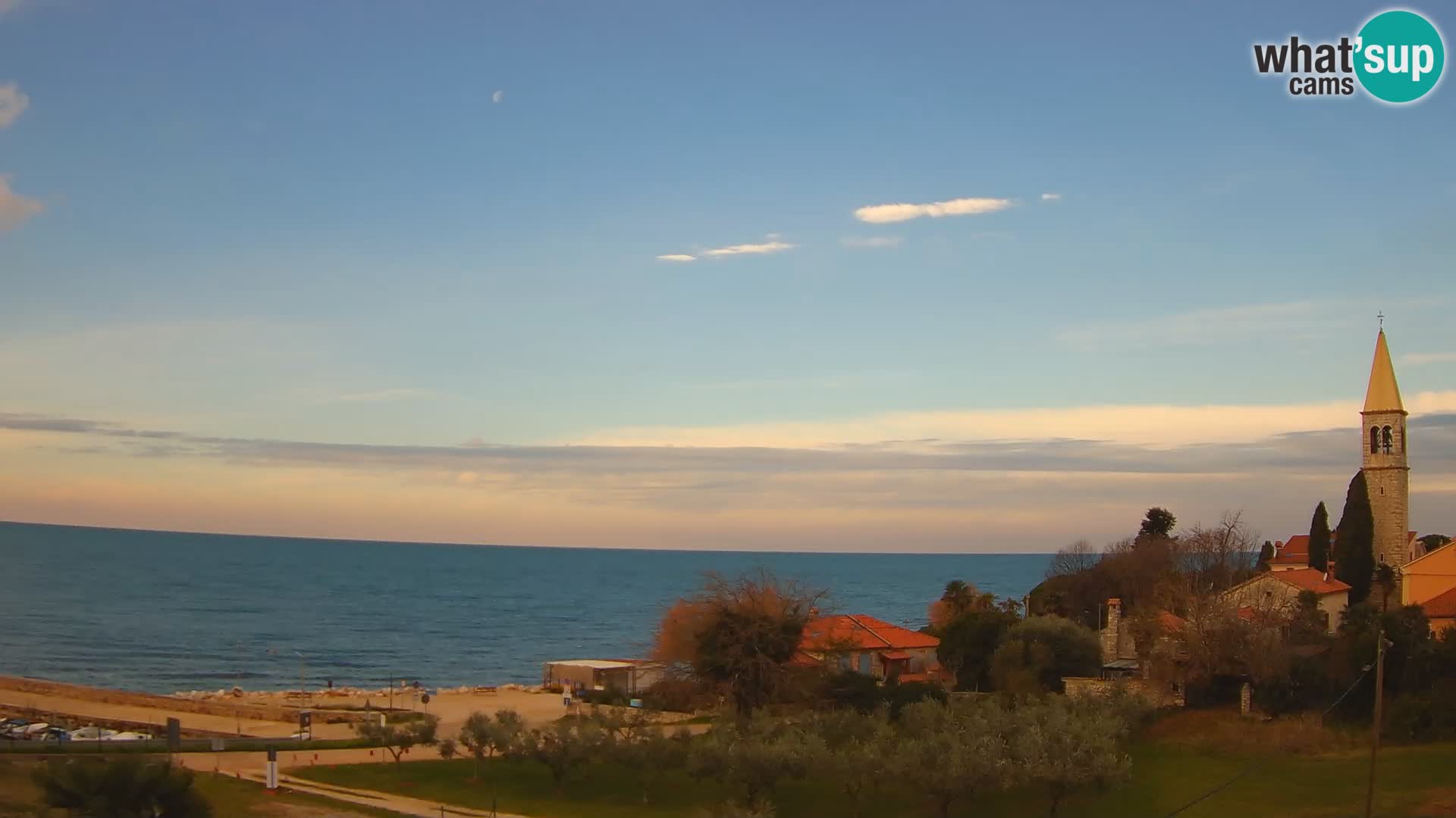 Umag Live Webcam Lovrečica / San Lorenzo – Istrien – Kroatien