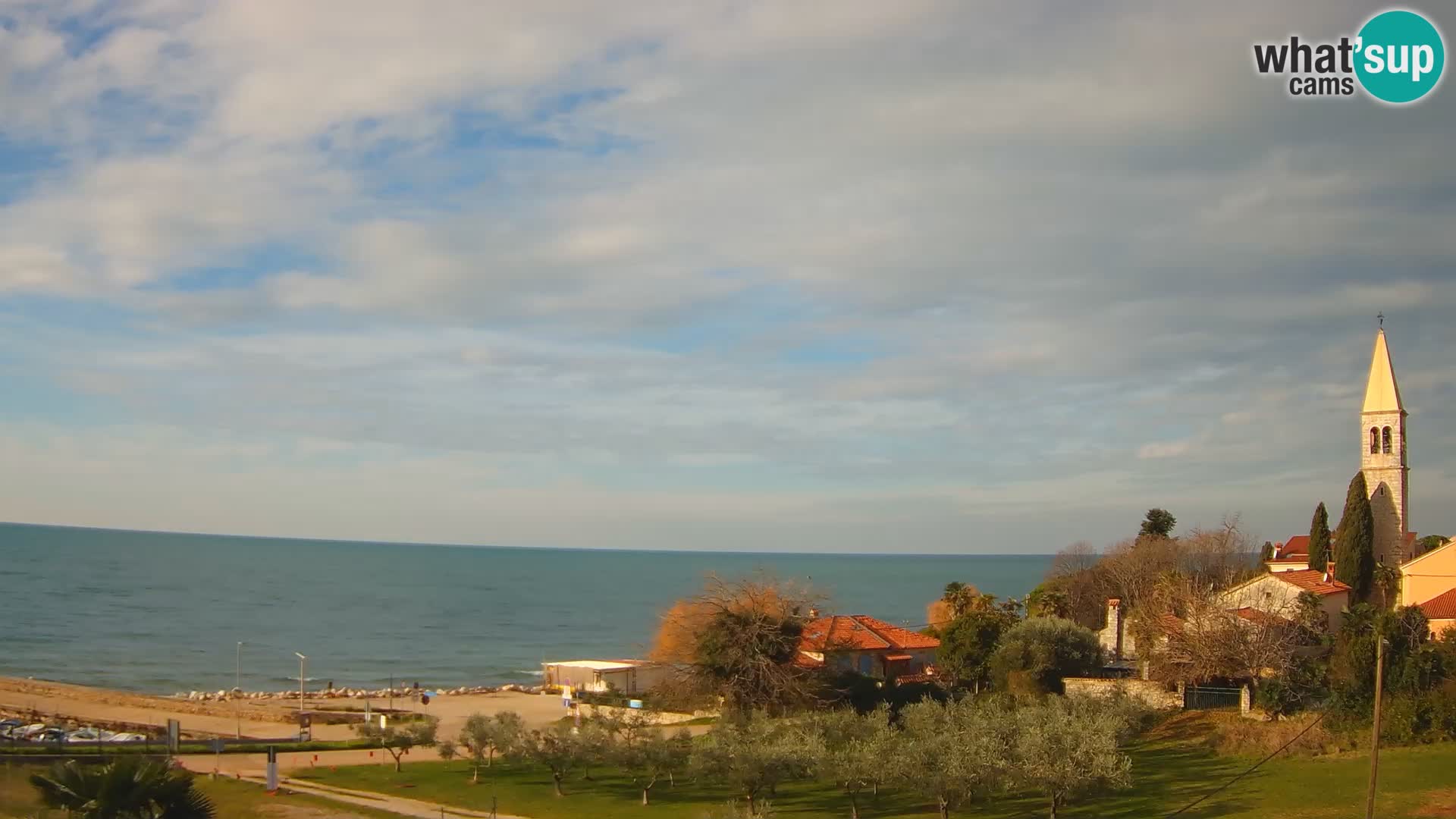 Umago Live webcam Lovrečica / San Lorenzo – Istria – Croazia