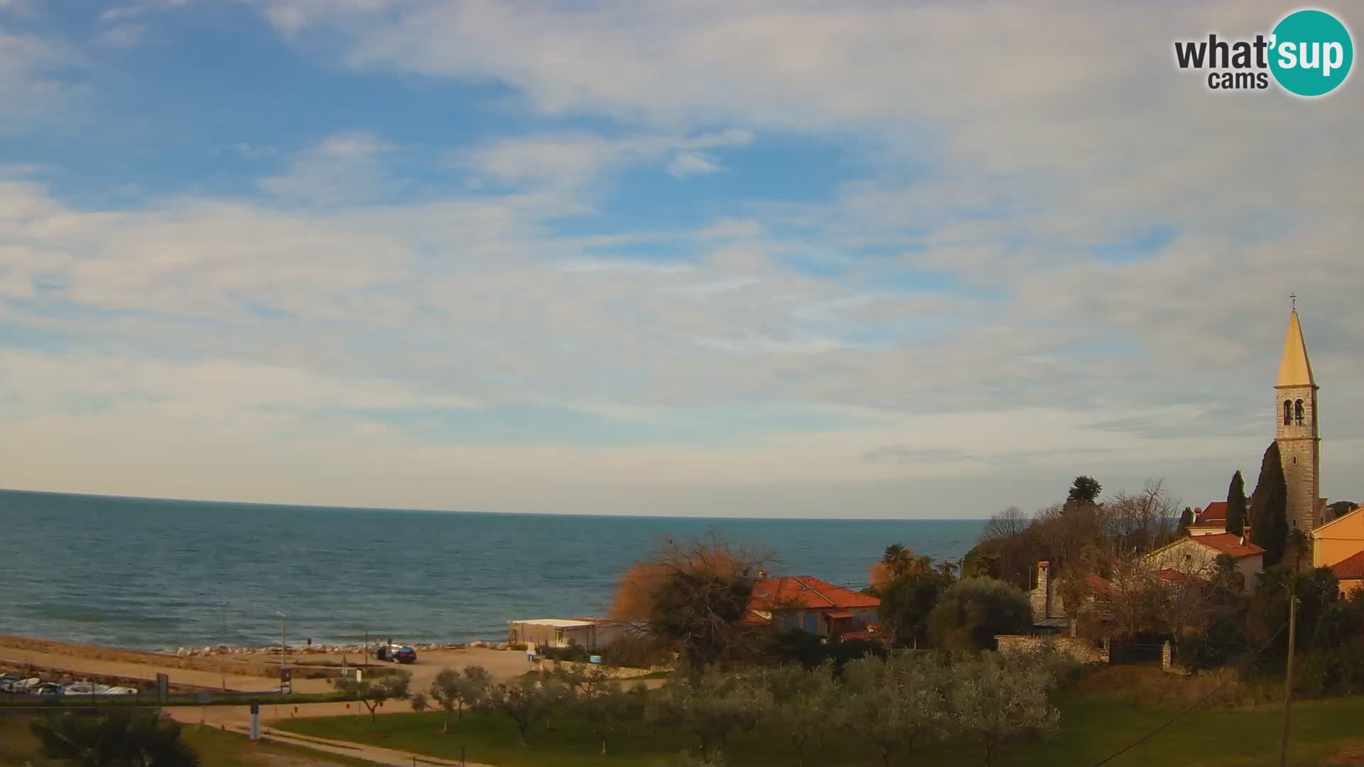 Umag Live webcam Lovrečica / San Lorenzo – Istria – Croatia