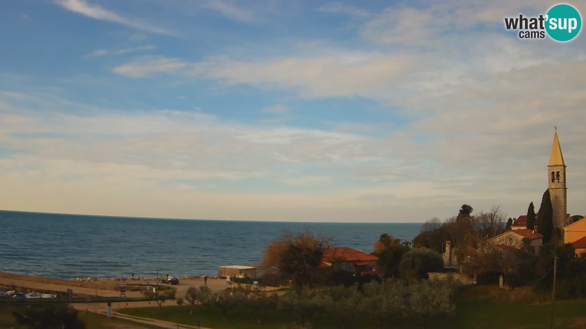 Umag Live webcam Lovrečica / San Lorenzo – Istria – Croatia