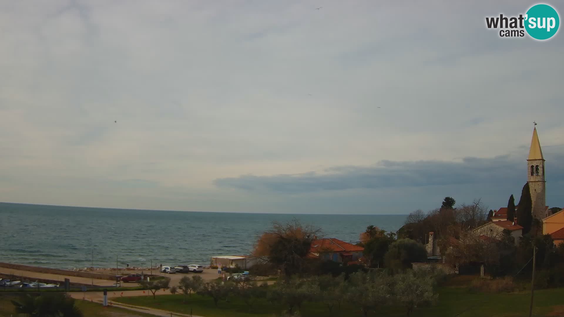 Umag Webcam uživo Lovrečica / San Lorenzo – Istra – Hrvatska