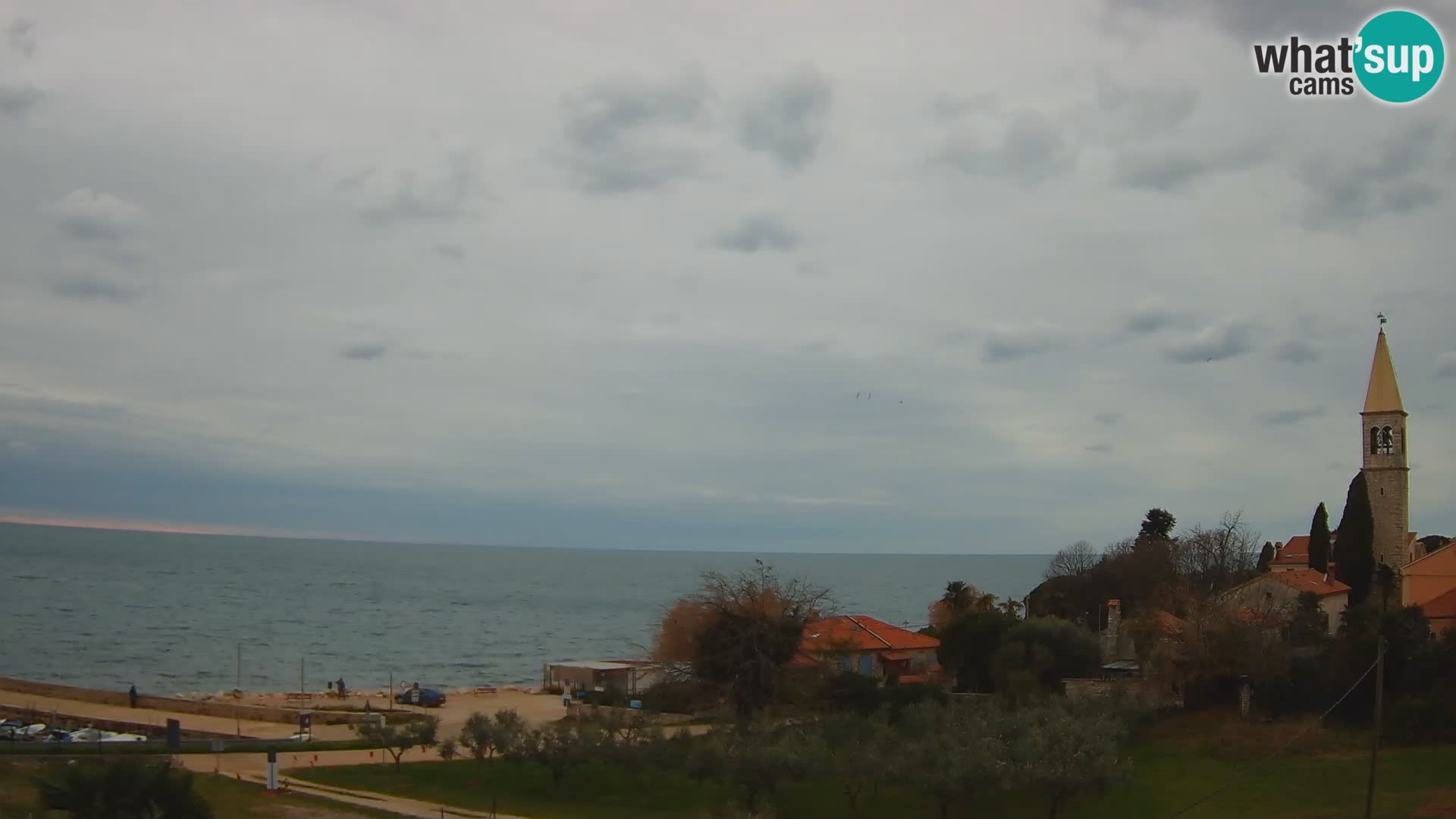 Umag Webcam uživo Lovrečica / San Lorenzo – Istra – Hrvatska