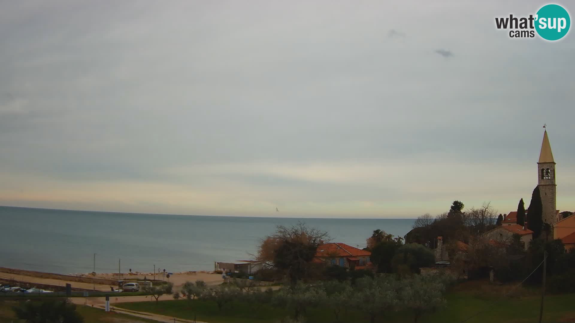 Umag Webcam en direct Lovrečica / San Lorenzo – Istrie – Croatie