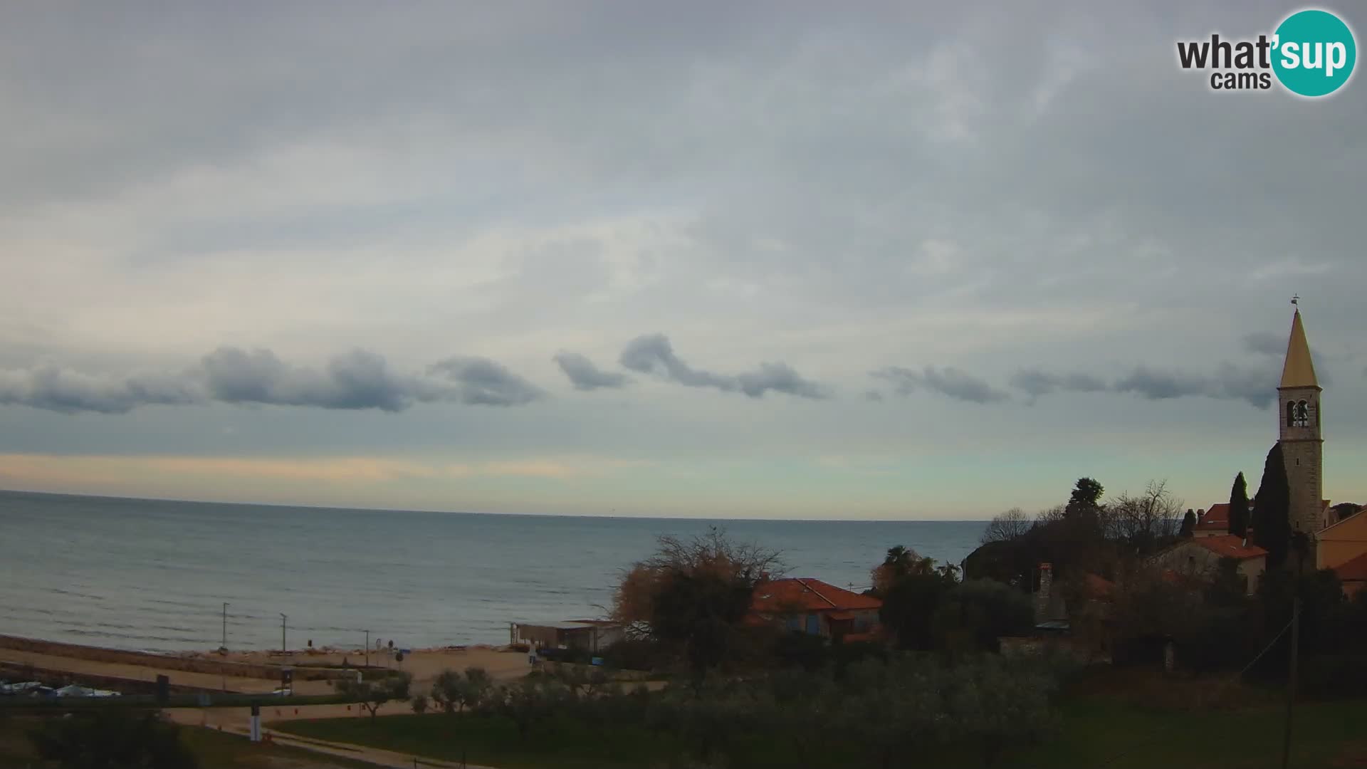 Umag Webcam en direct Lovrečica / San Lorenzo – Istrie – Croatie