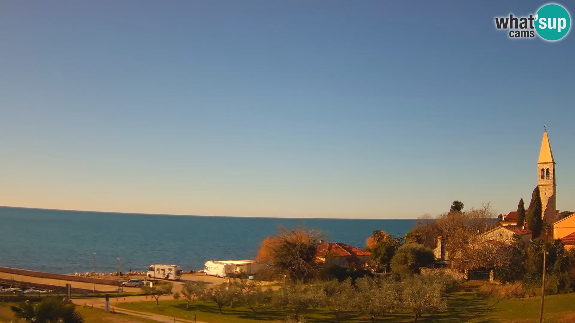 Umag Live webcam Lovrečica / San Lorenzo – Istria – Croatia