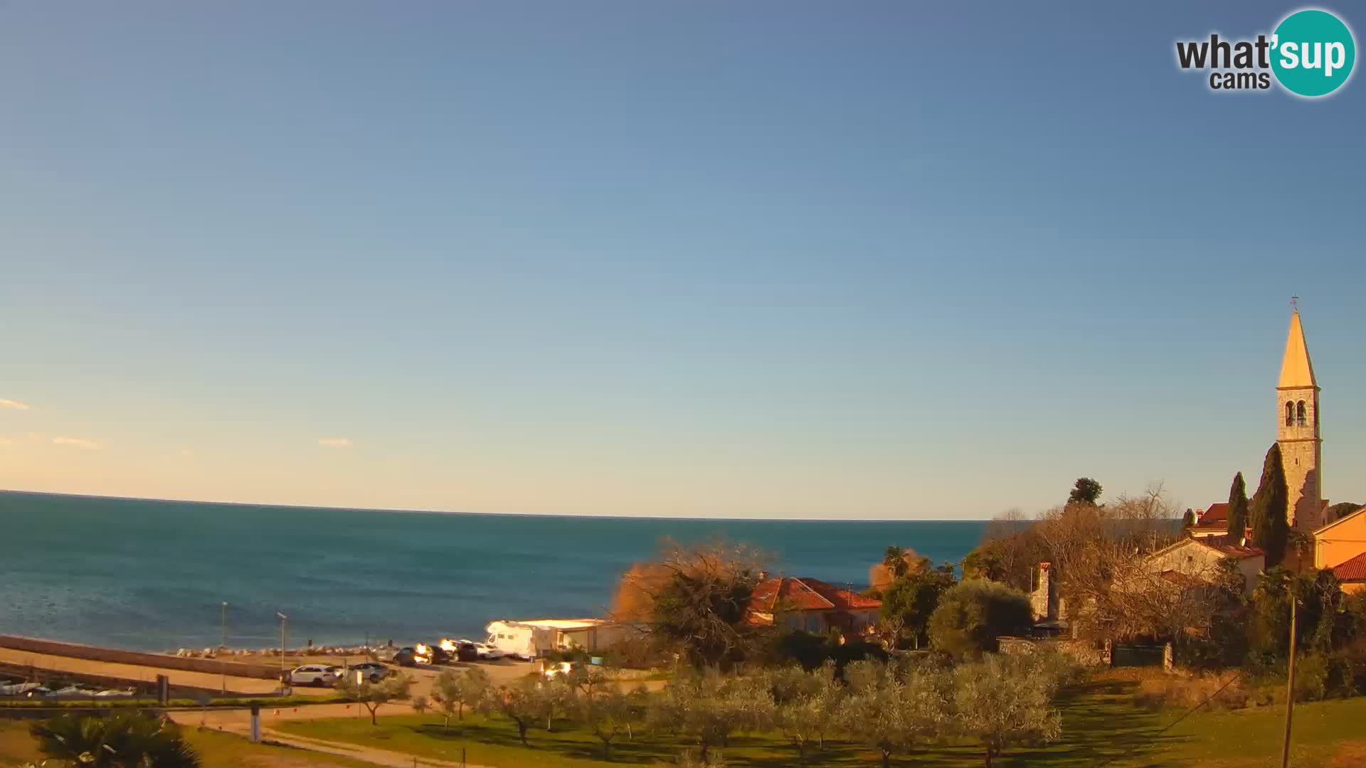 Umago Live webcam Lovrečica / San Lorenzo – Istria – Croazia