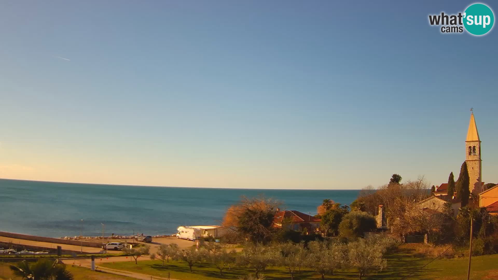 Umago Live webcam Lovrečica / San Lorenzo – Istria – Croazia