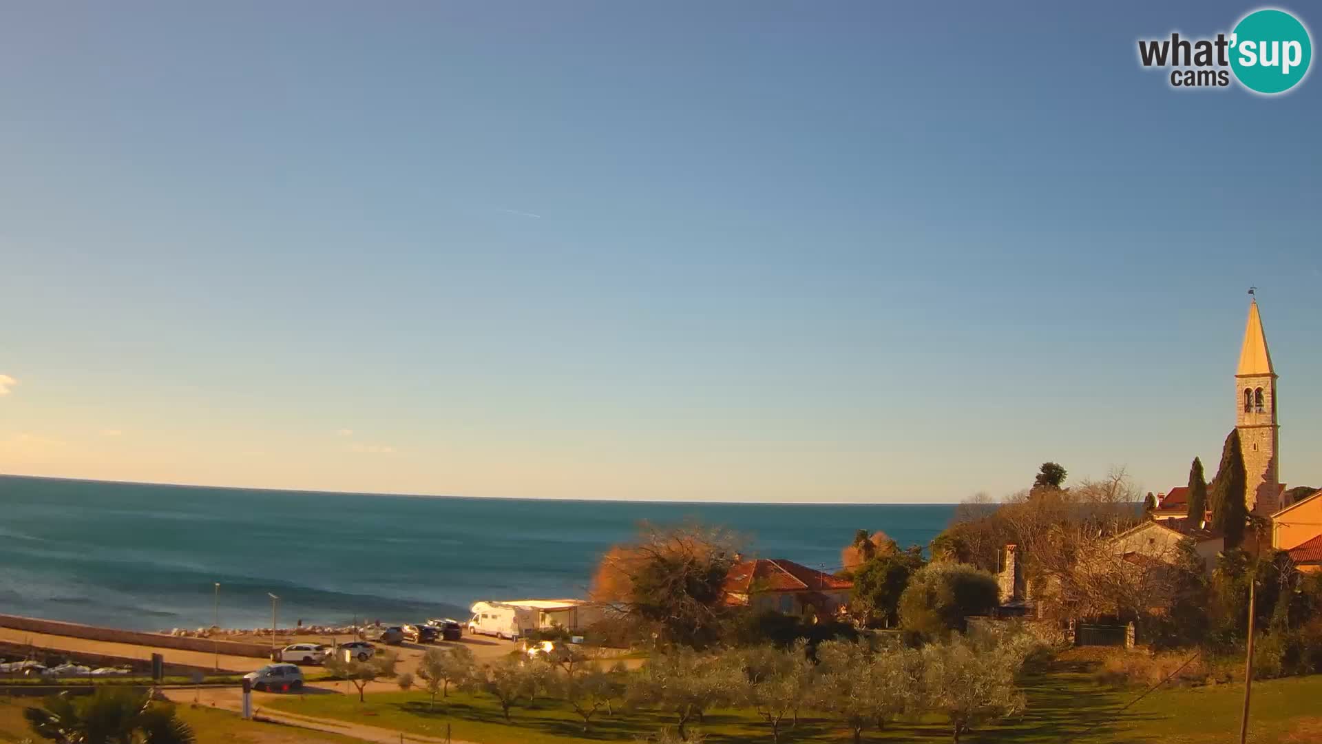 Umago Live webcam Lovrečica / San Lorenzo – Istria – Croazia