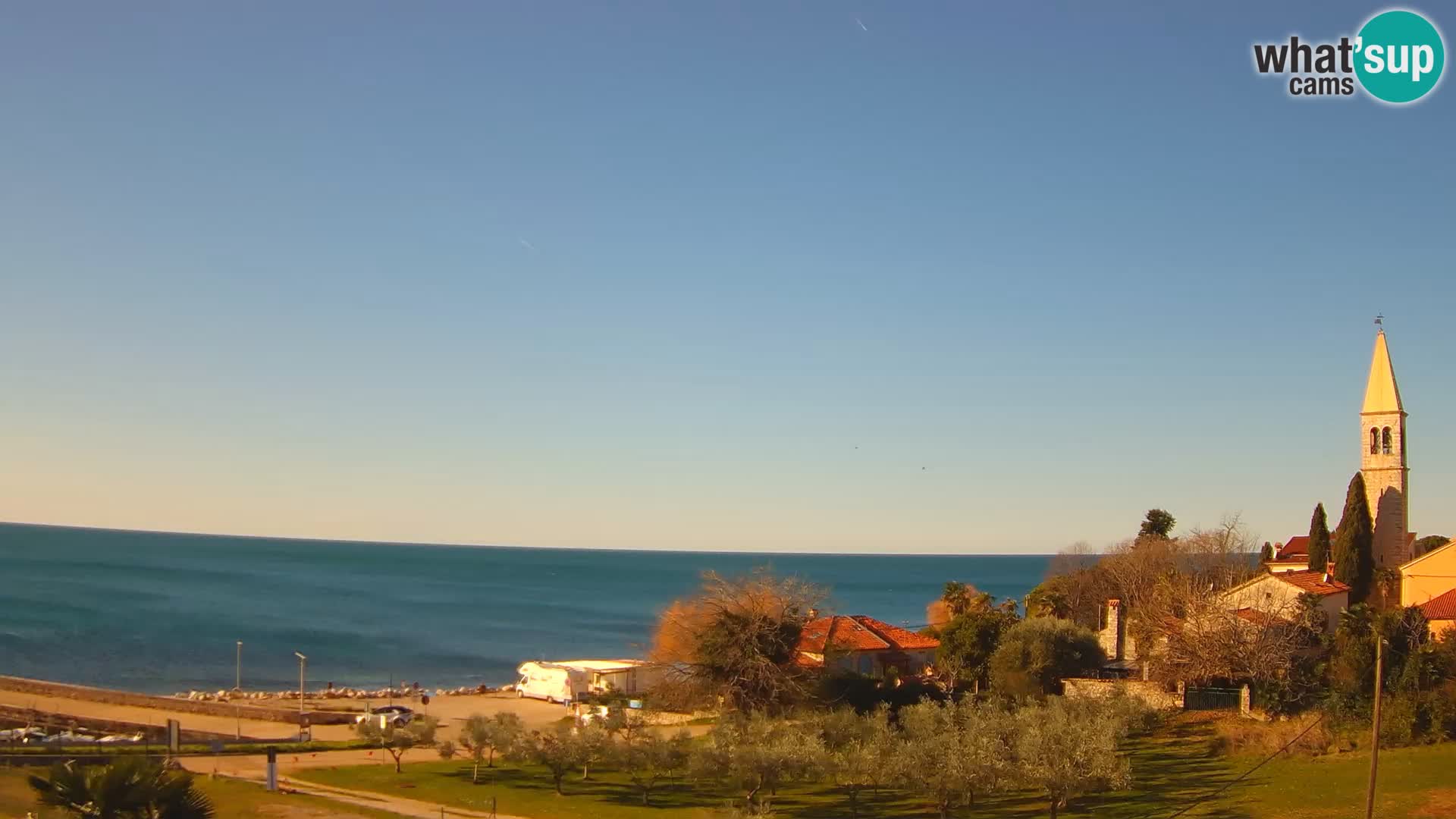 Umago Live webcam Lovrečica / San Lorenzo – Istria – Croazia