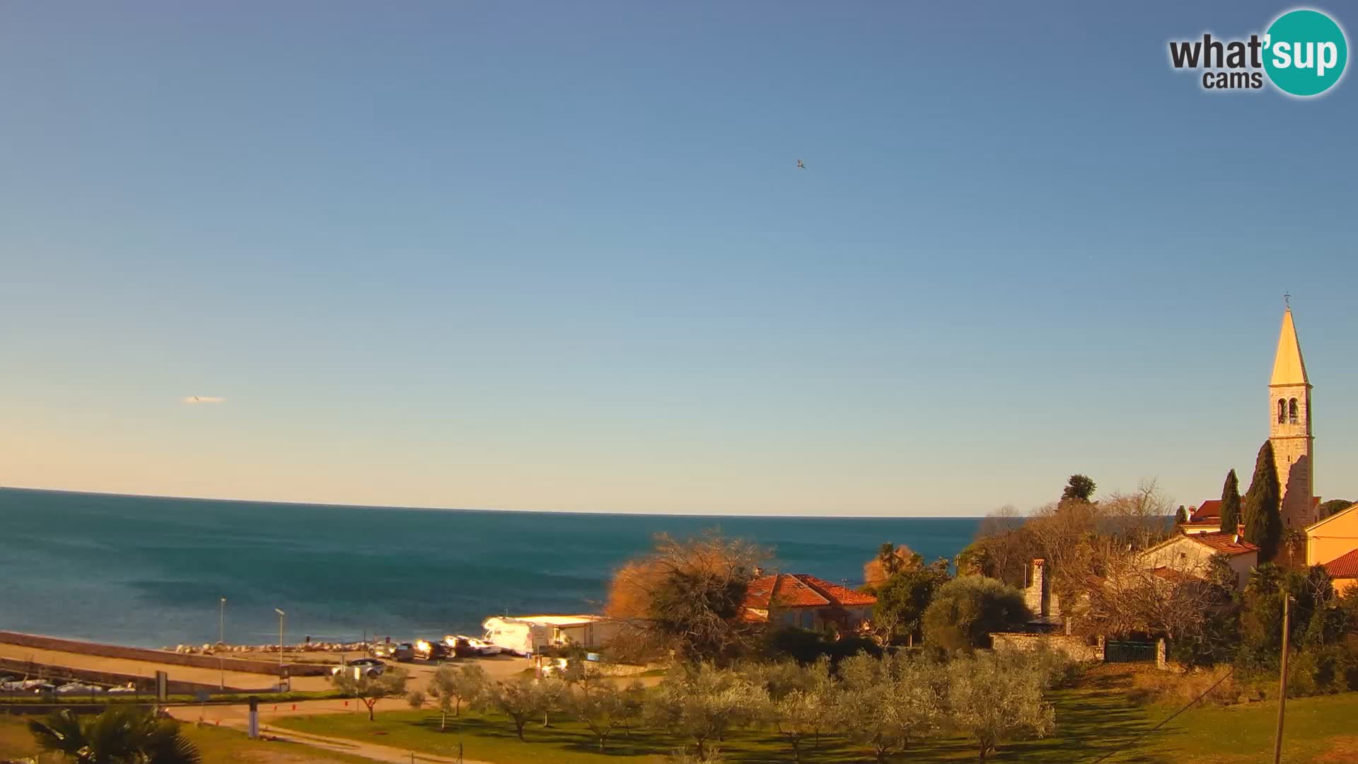 Umago Live webcam Lovrečica / San Lorenzo – Istria – Croazia