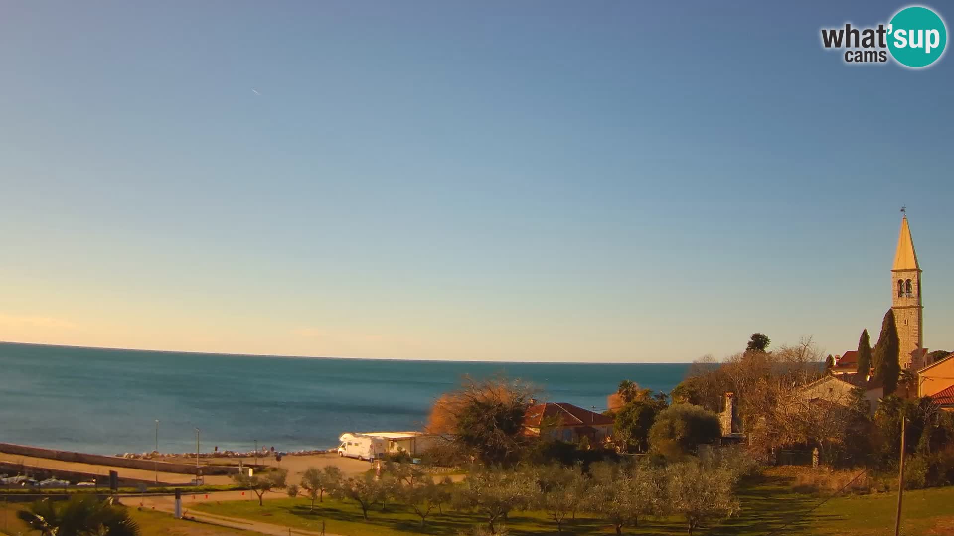 Umag Live webcam Lovrečica / San Lorenzo – Istria – Croatia