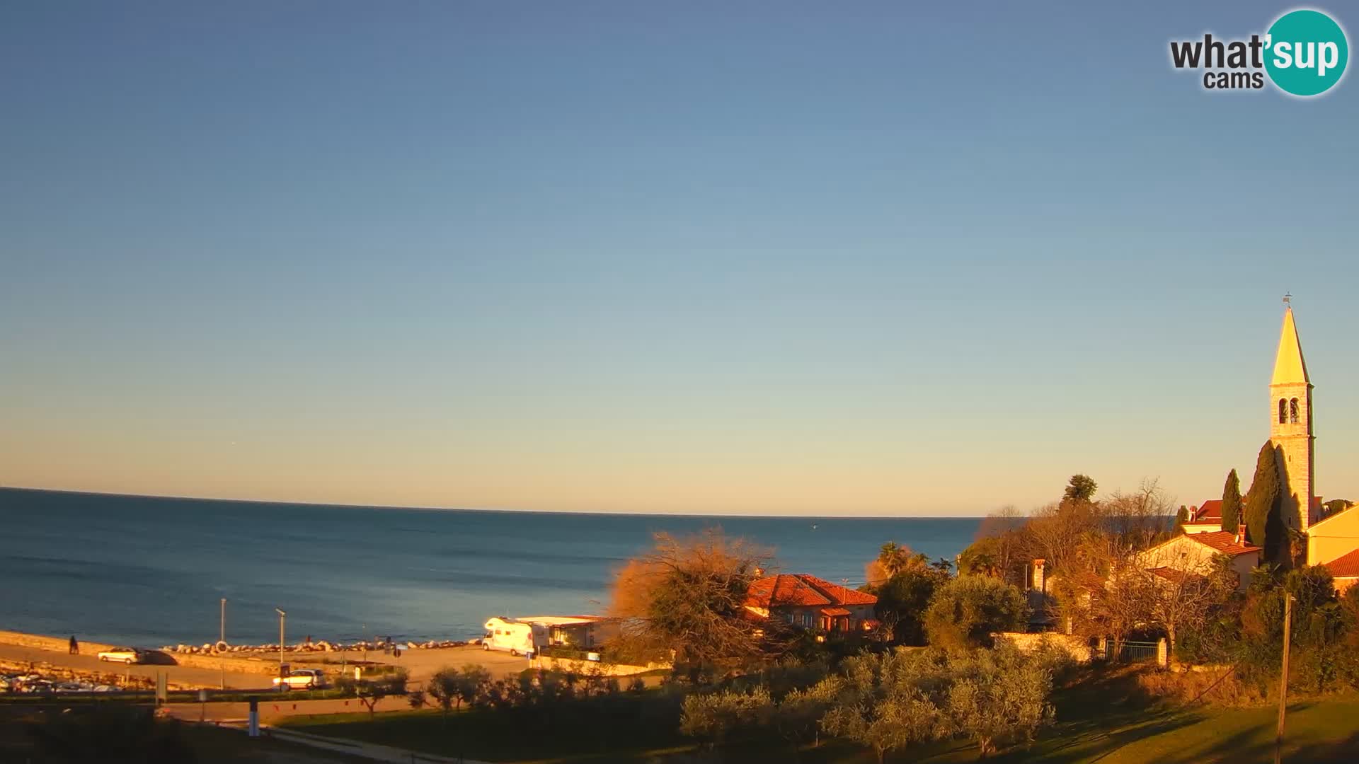 Umag Live webcam Lovrečica / San Lorenzo – Istria – Croatia