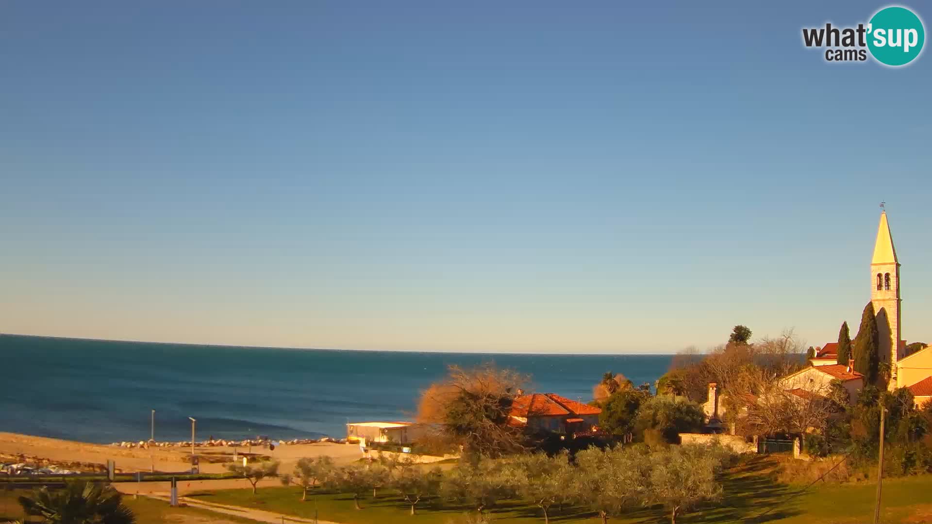 Umag Live webcam Lovrečica / San Lorenzo – Istria – Croatia