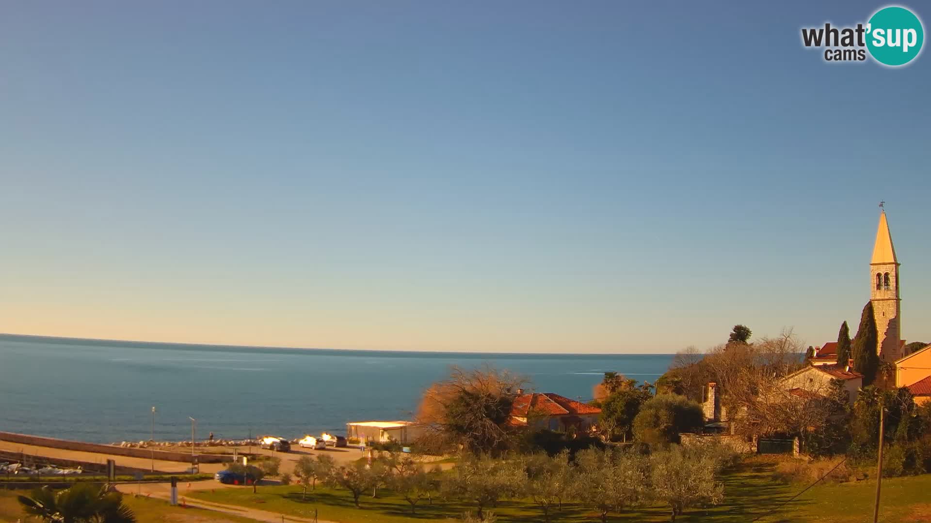 Umag Live webcam Lovrečica / San Lorenzo – Istria – Croatia