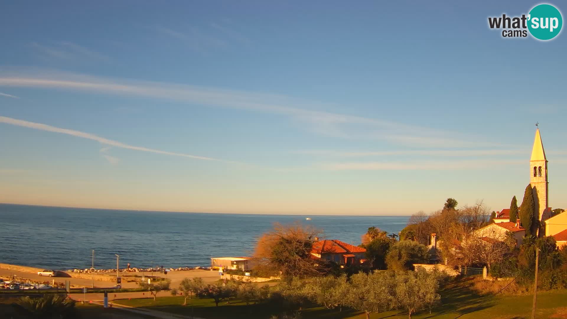 Umag Live webcam Lovrečica / San Lorenzo – Istria – Croatia