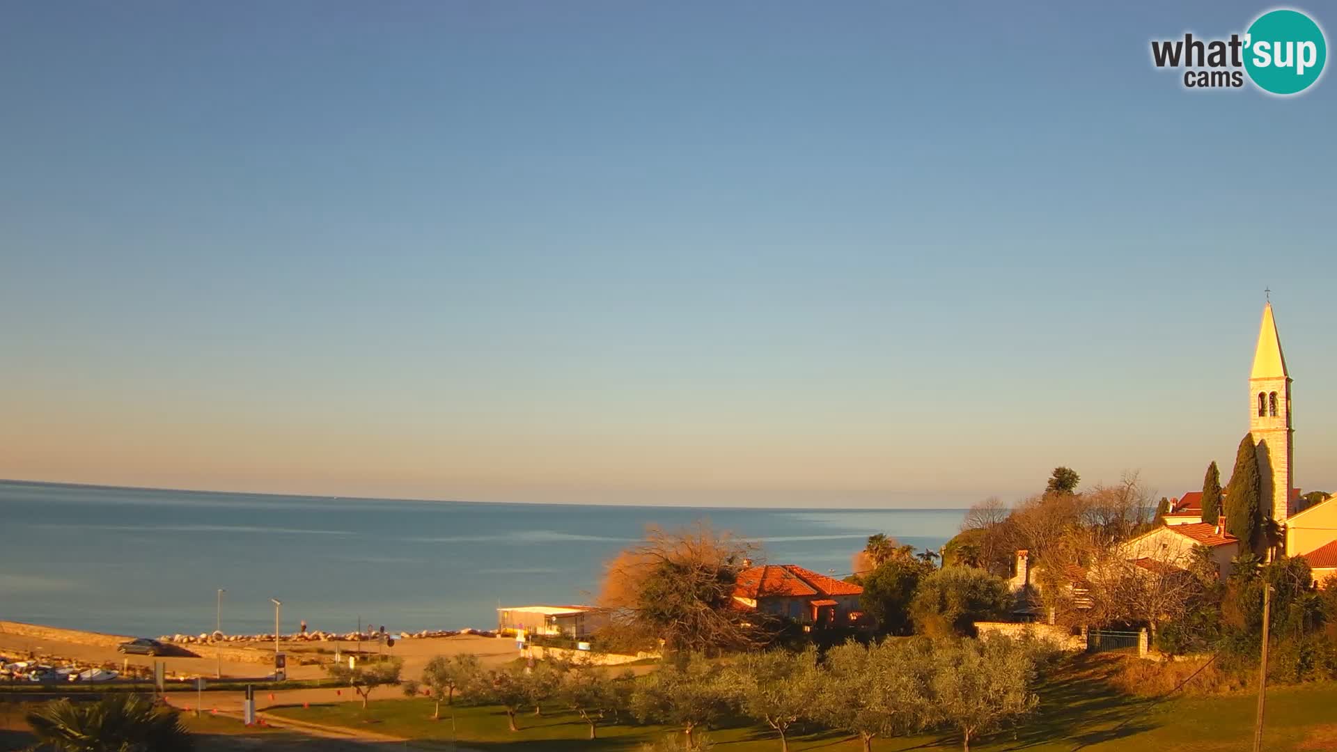 Umag Live webcam Lovrečica / San Lorenzo – Istria – Croatia