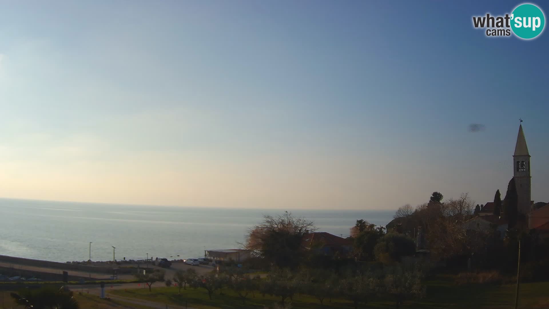 Umag Webcam en direct Lovrečica / San Lorenzo – Istrie – Croatie