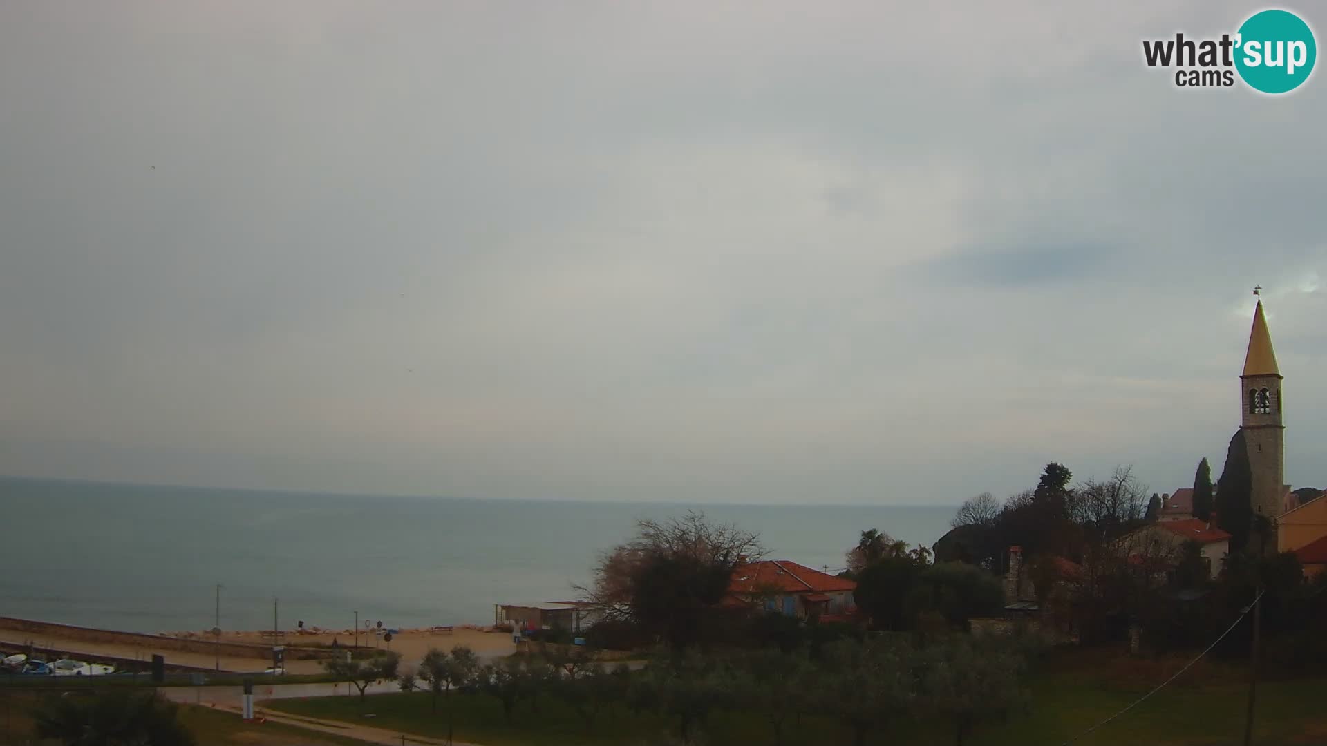 Umag Webcam en direct Lovrečica / San Lorenzo – Istrie – Croatie