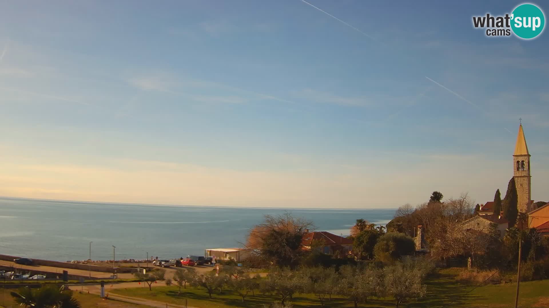 Umag Webcam en direct Lovrečica / San Lorenzo – Istrie – Croatie