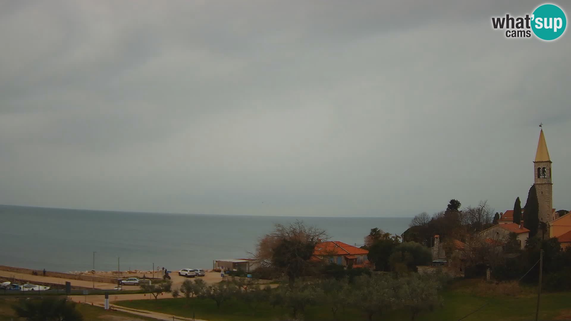 Umag Webcam uživo Lovrečica / San Lorenzo – Istra – Hrvatska