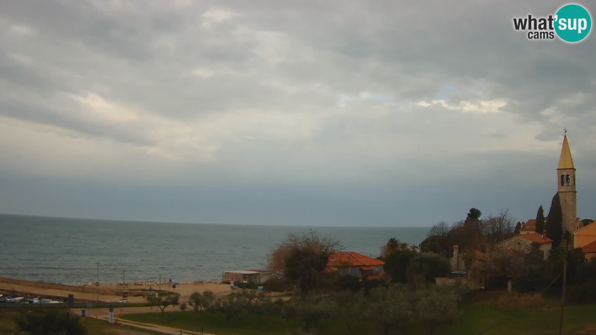 Umag Webcam uživo Lovrečica / San Lorenzo – Istra – Hrvatska