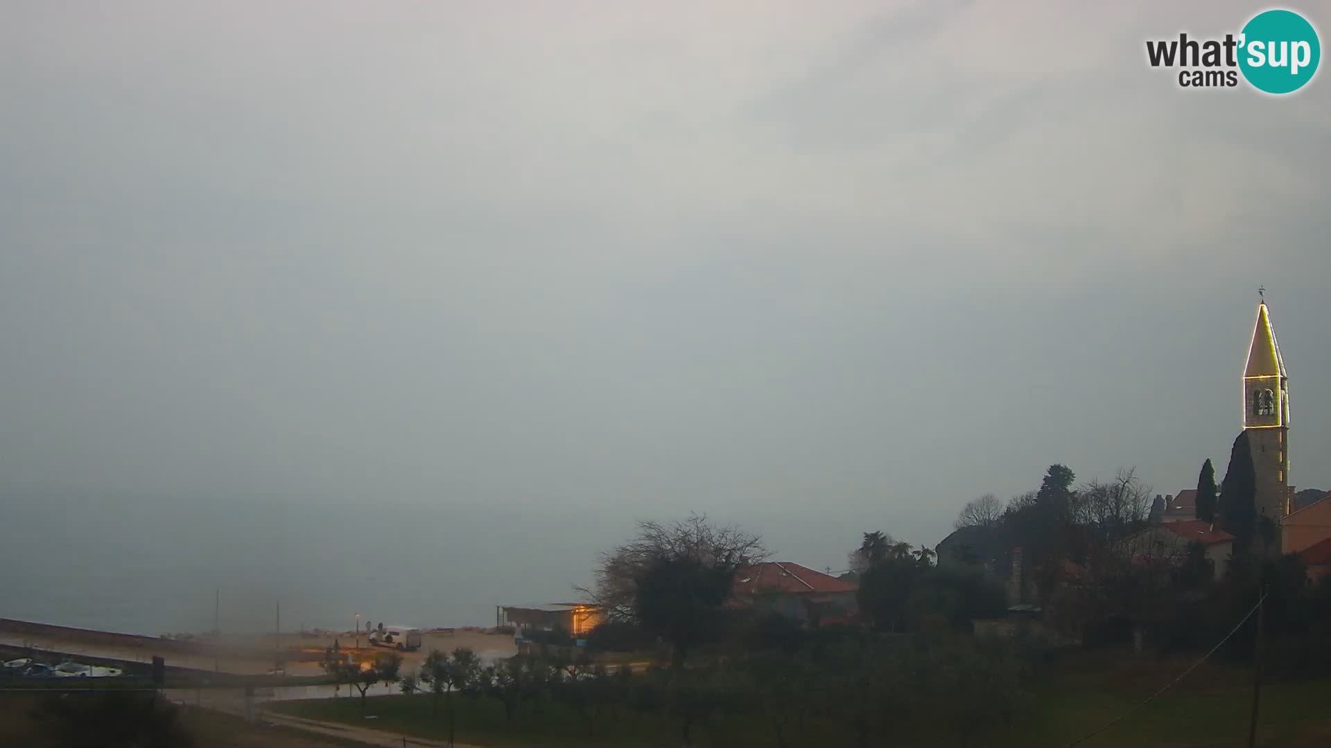 Umag Webcam uživo Lovrečica / San Lorenzo – Istra – Hrvatska