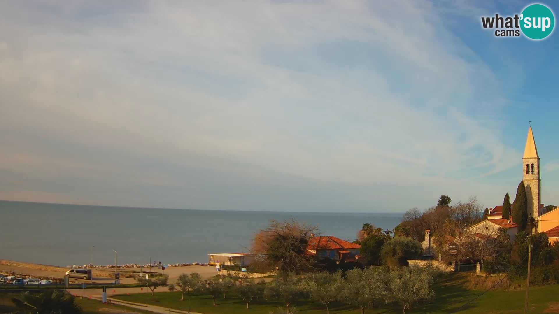 Umag Live webcam Lovrečica / San Lorenzo – Istria – Croatia