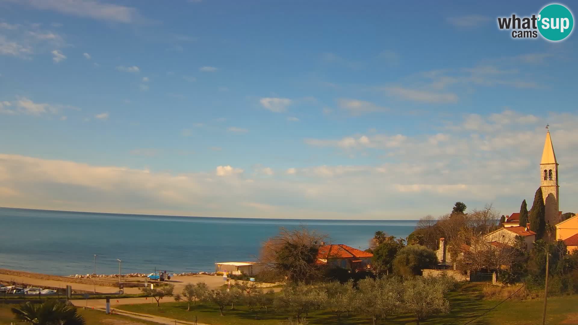 Umag Live webcam Lovrečica / San Lorenzo – Istria – Croatia