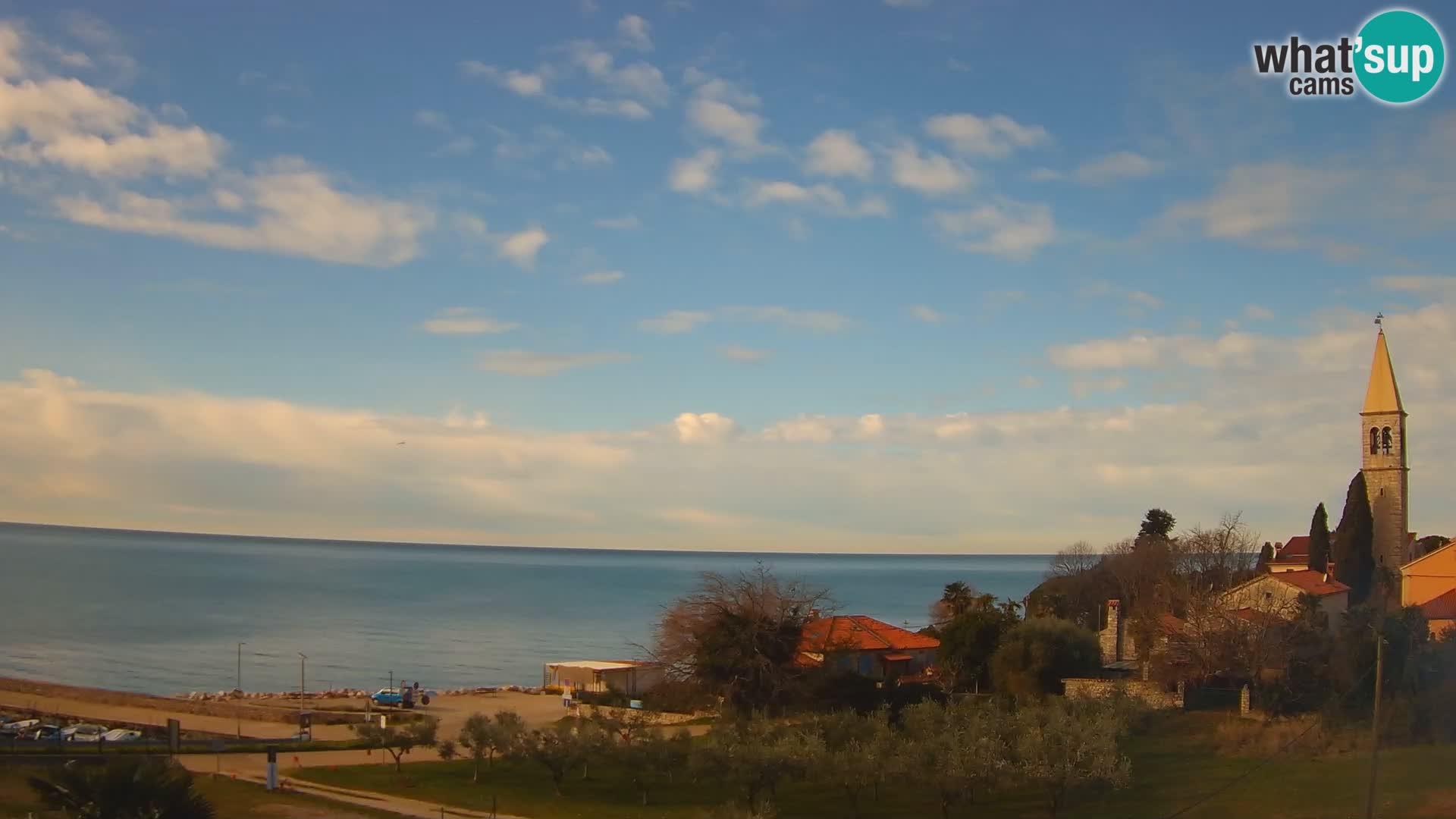 Umag Live webcam Lovrečica / San Lorenzo – Istria – Croatia