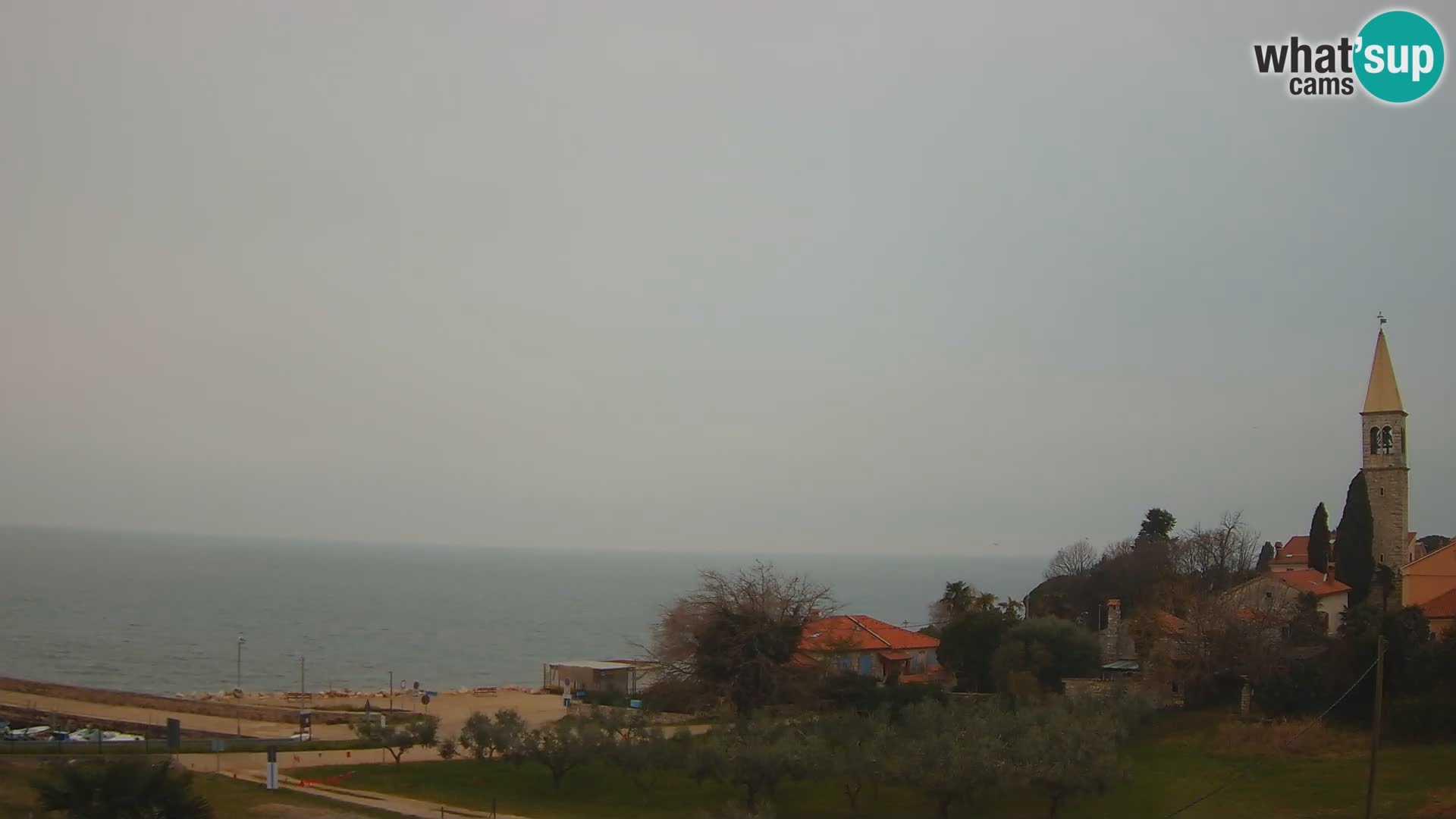 Umag Webcam uživo Lovrečica / San Lorenzo – Istra – Hrvatska