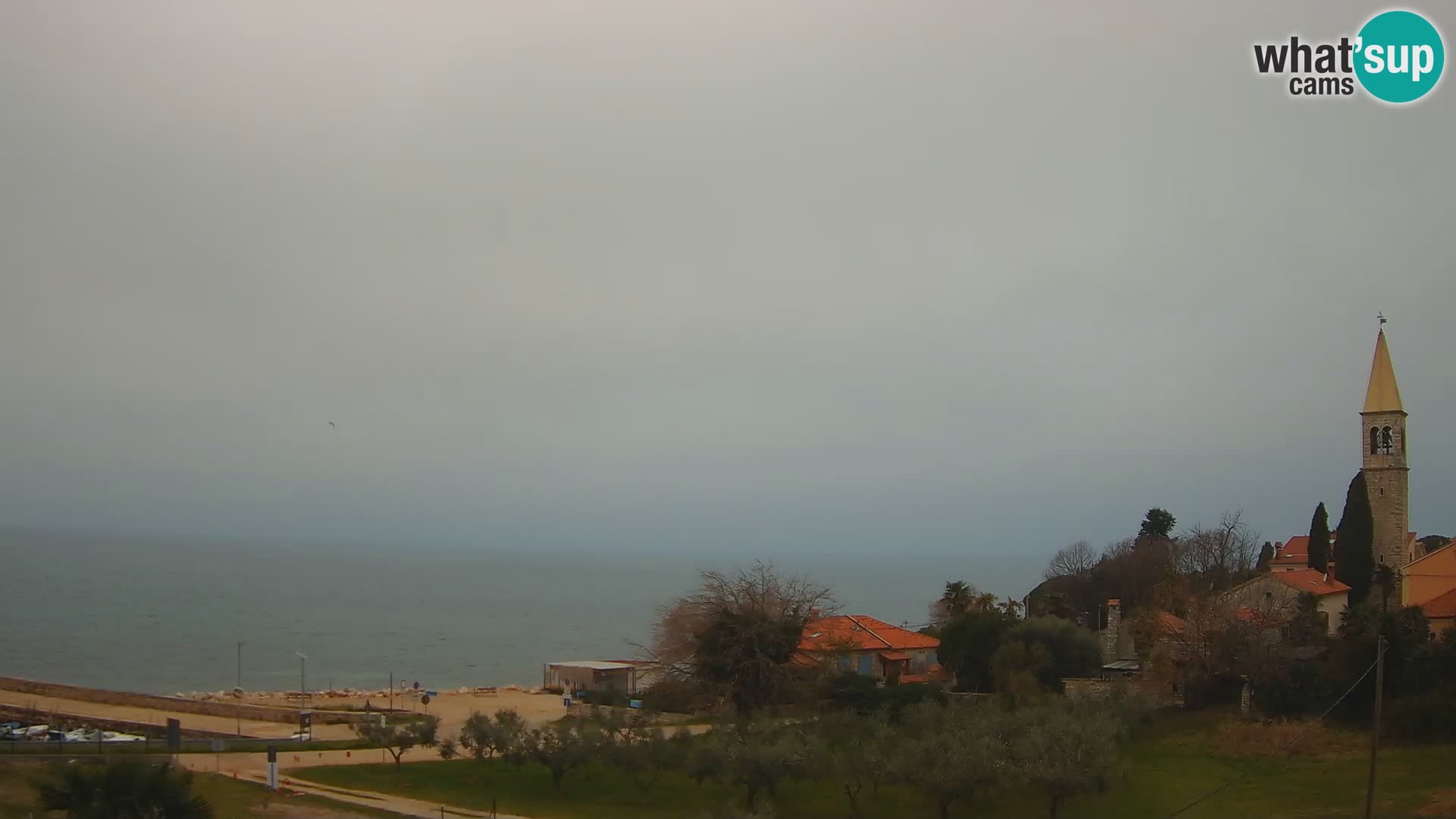 Umag Webcam en direct Lovrečica / San Lorenzo – Istrie – Croatie