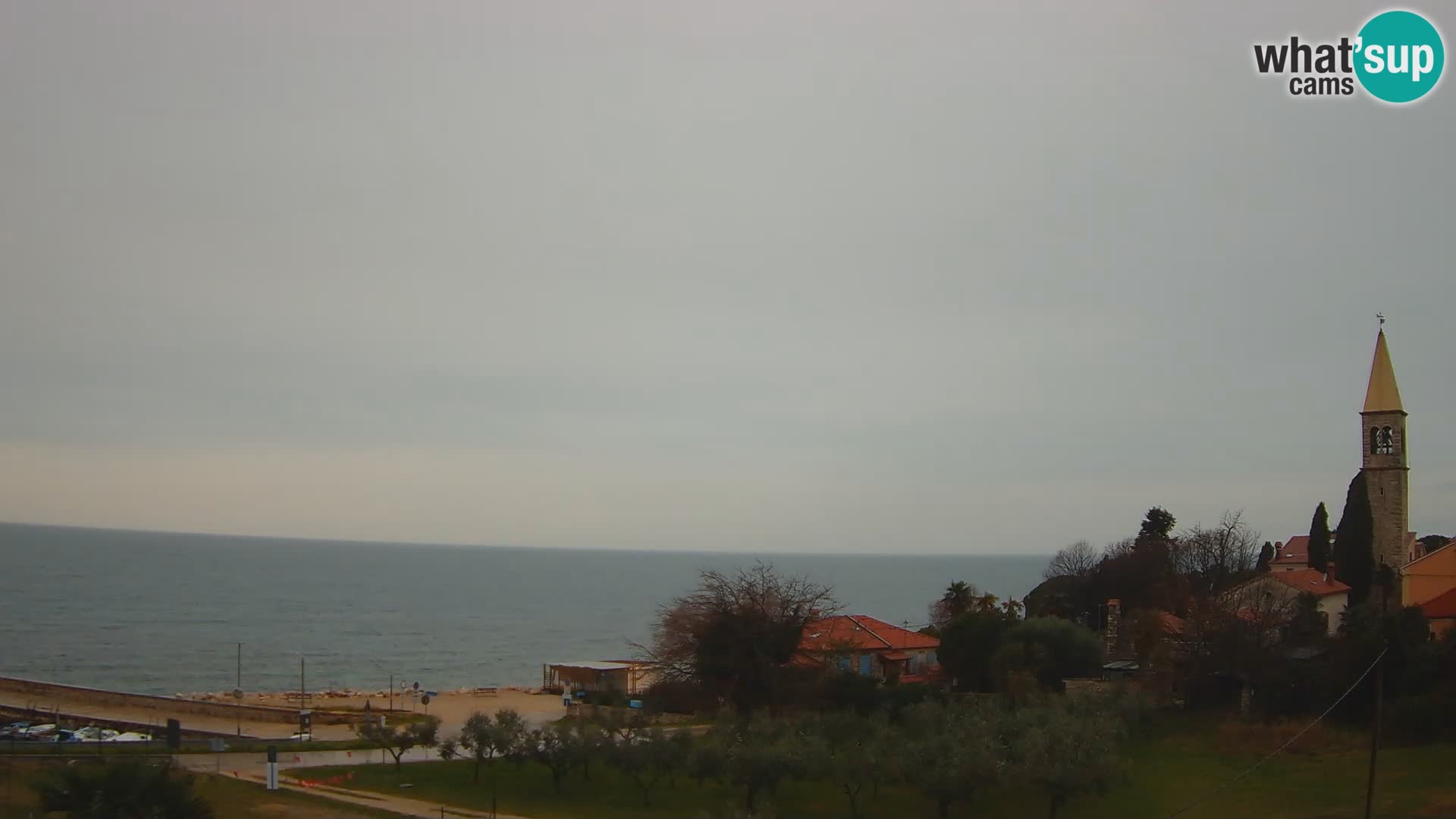 Umag Webcam uživo Lovrečica / San Lorenzo – Istra – Hrvatska