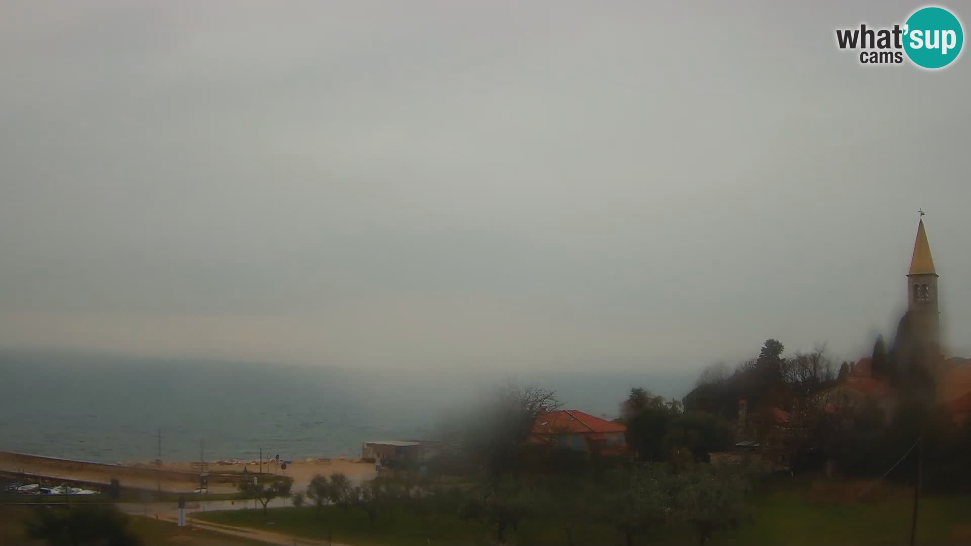 Umag Webcam uživo Lovrečica / San Lorenzo – Istra – Hrvatska