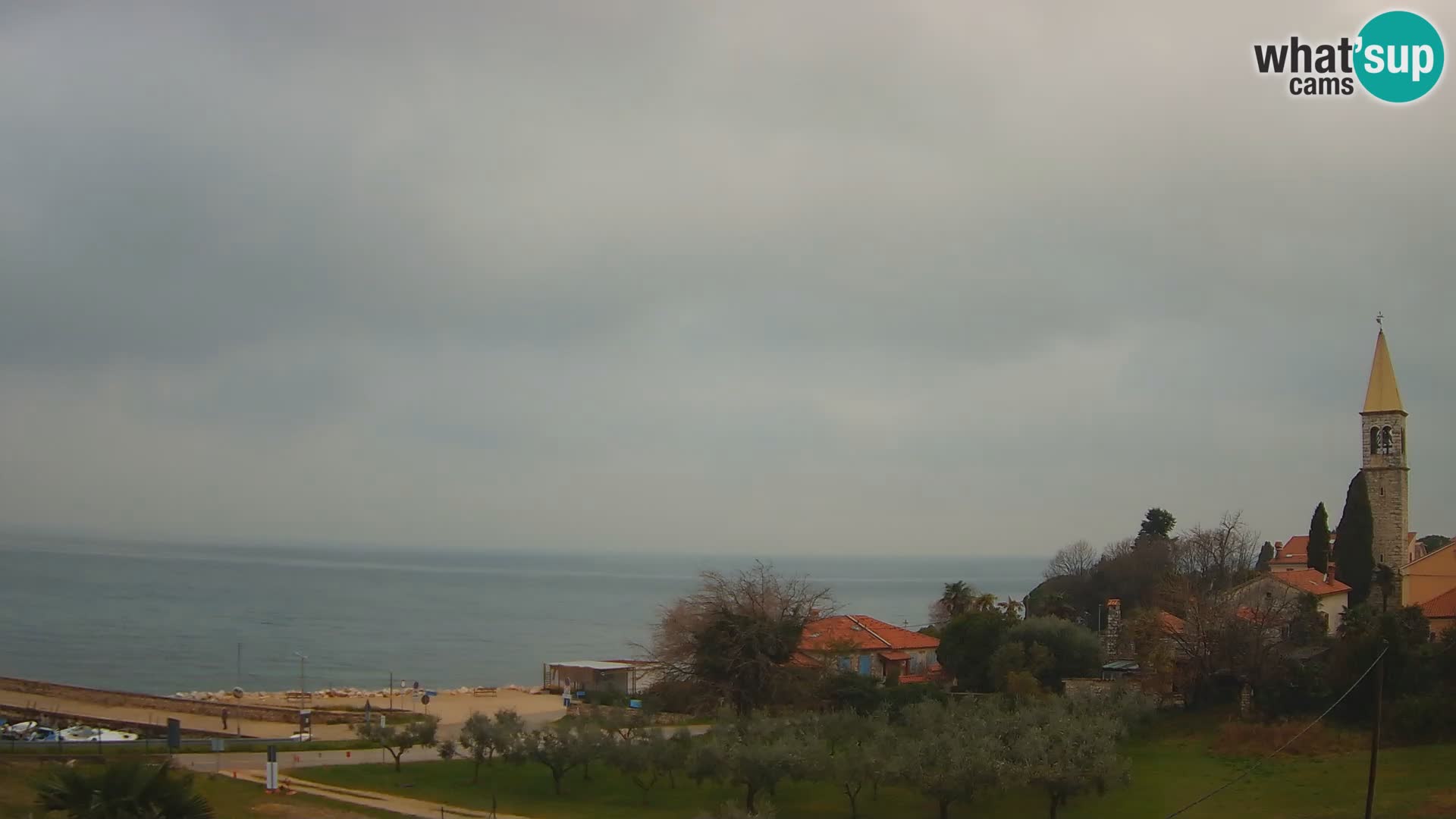 Umag Webcam uživo Lovrečica / San Lorenzo – Istra – Hrvatska