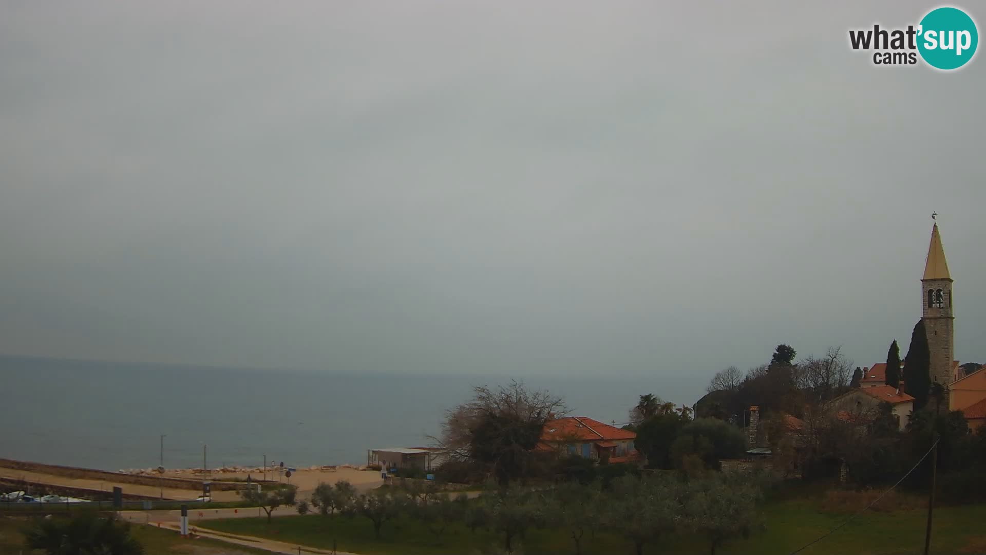 Umag Webcam uživo Lovrečica / San Lorenzo – Istra – Hrvatska