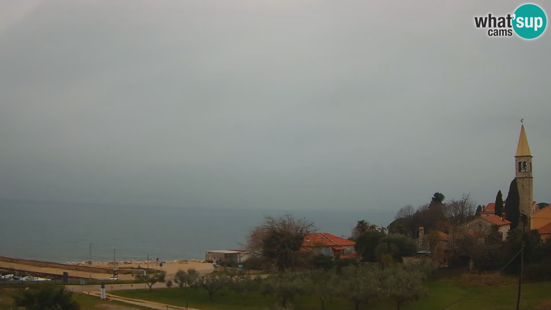 Umag Webcam uživo Lovrečica / San Lorenzo – Istra – Hrvatska